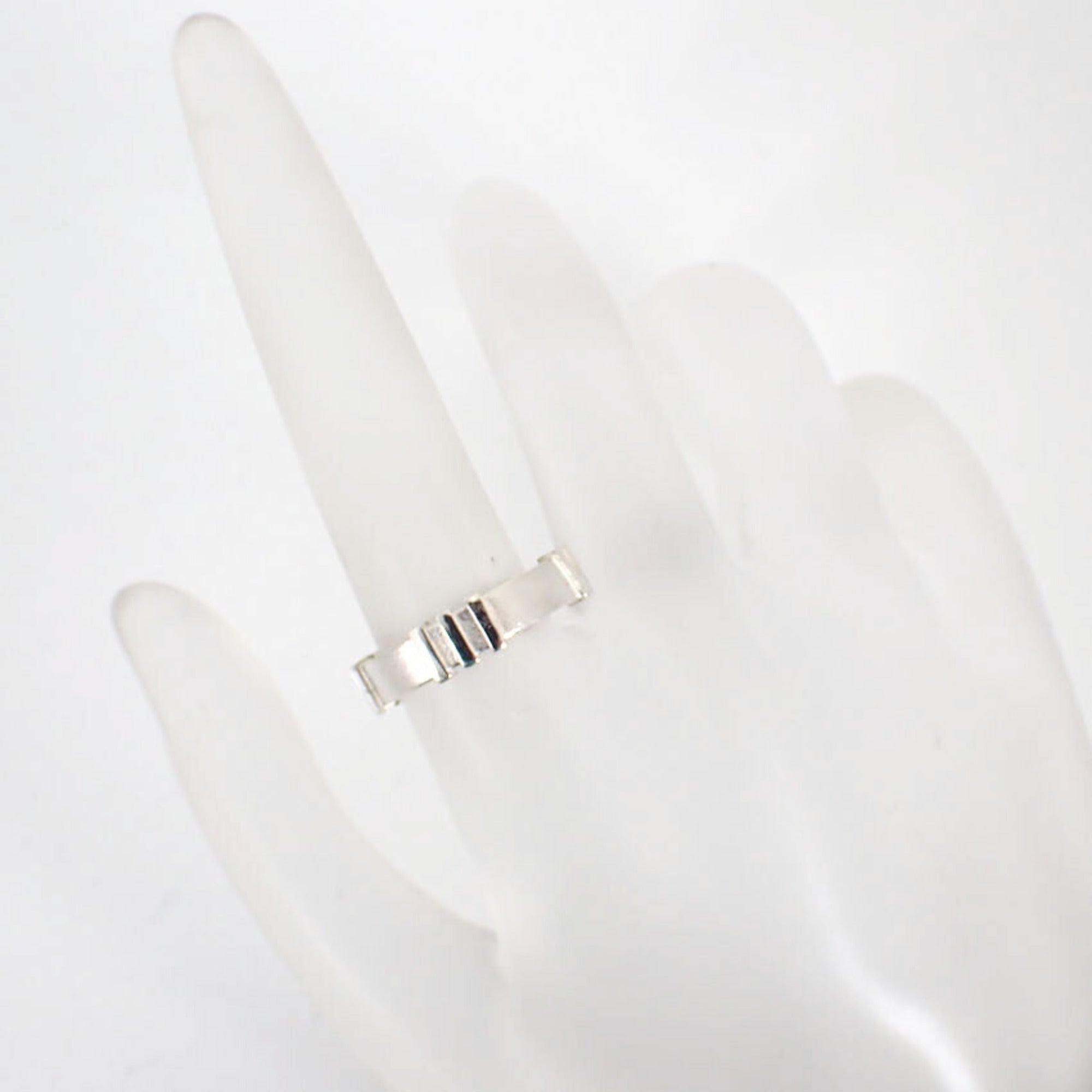 Tiffany Sterling Silver 925 Band Ring (Pre-Owned)