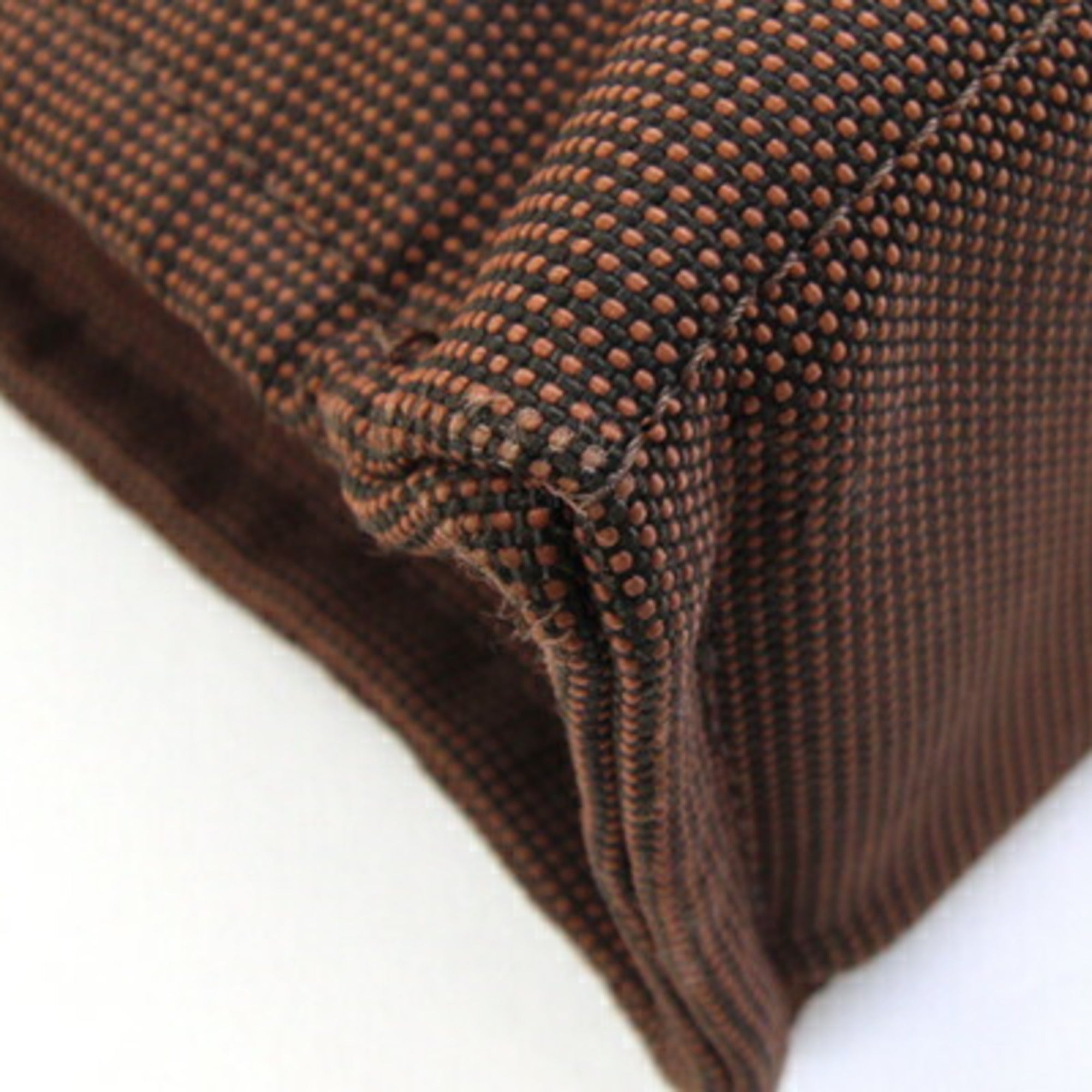 Hermes Brown Canvas Handbag (Pre-Owned)