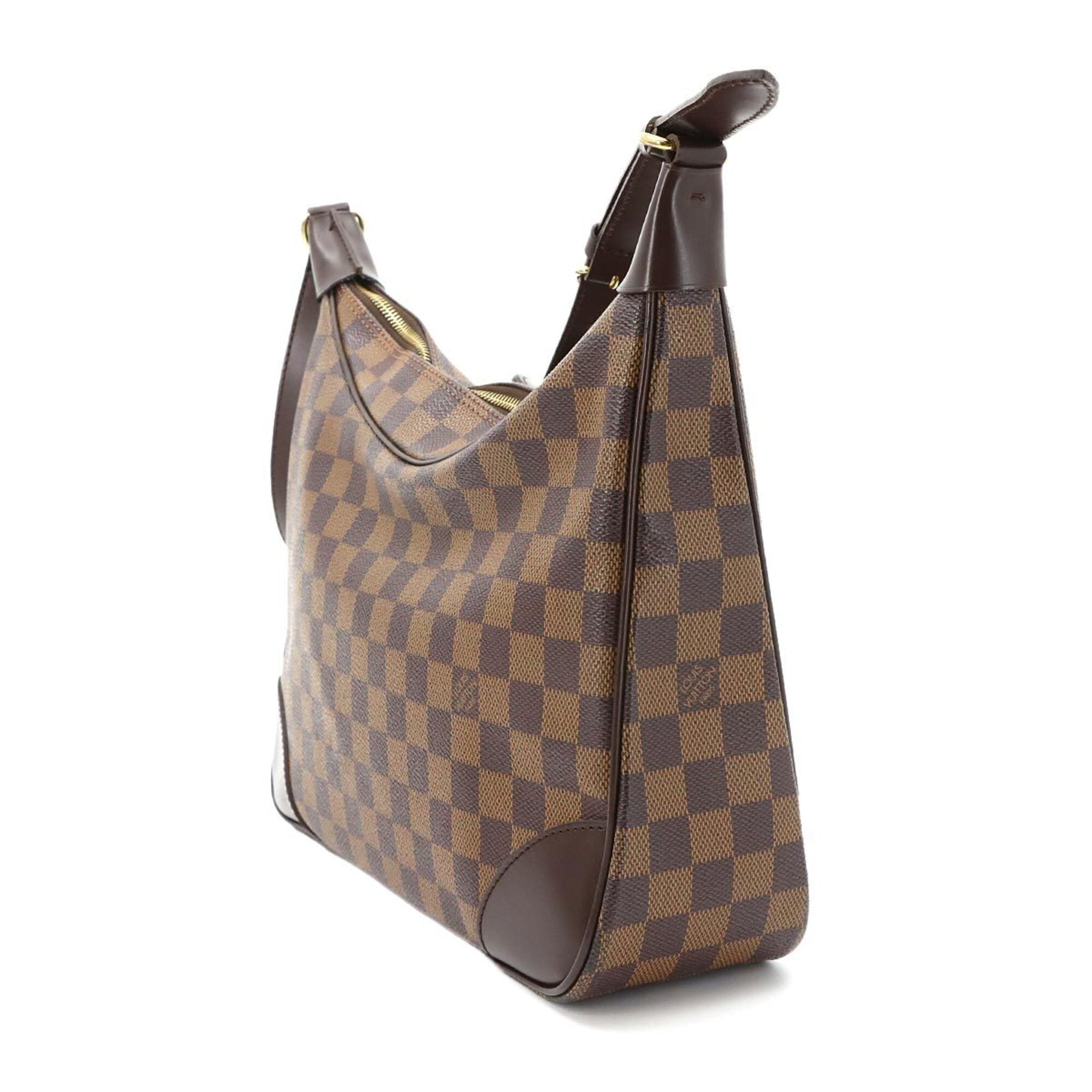 Louis Vuitton Damier Canvas Ebene Damier Canvas Handbag Shoulder Bag (Pre-Owned)