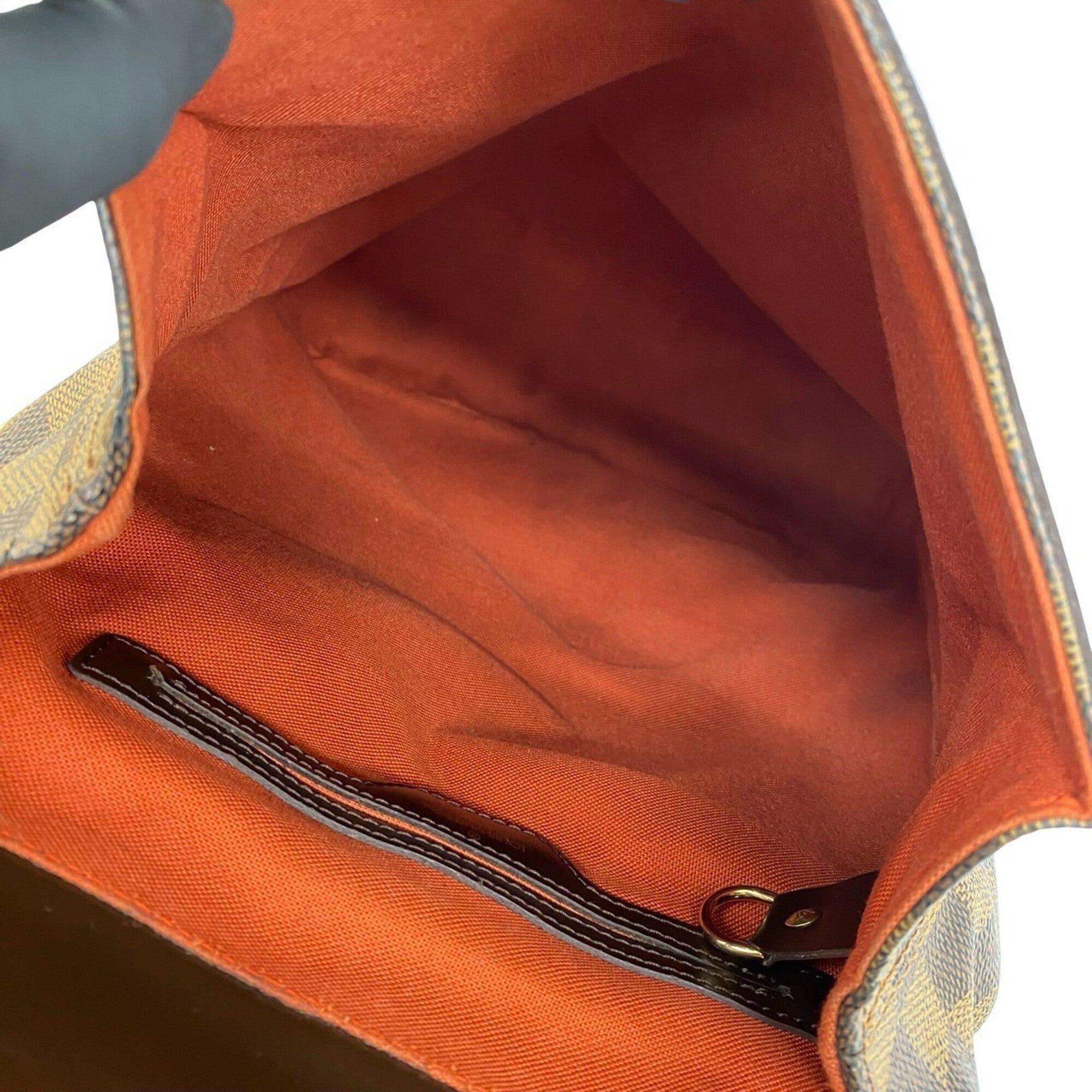 Louis Vuitton Brown Leather Pvc Backpack (Pre-Owned)