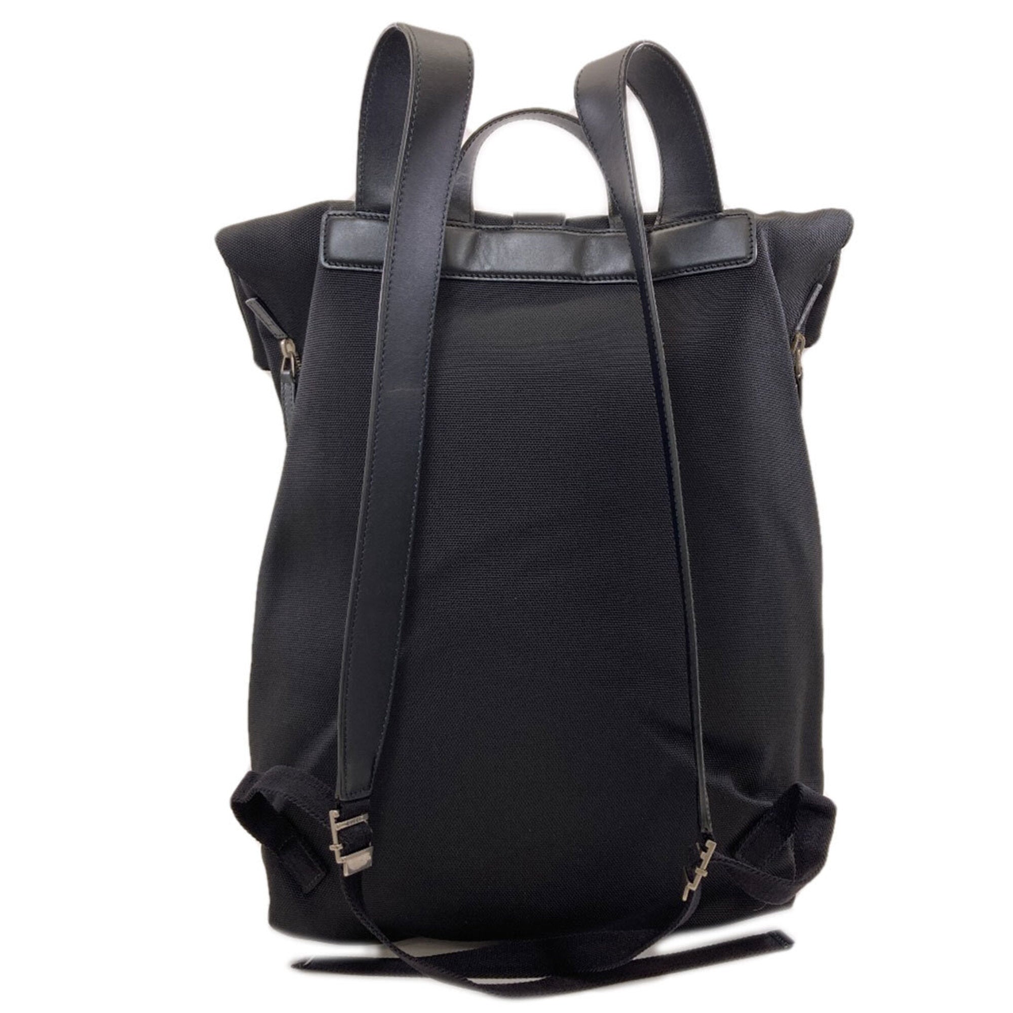 Gucci Black Canvas Backpack (Pre-Owned)