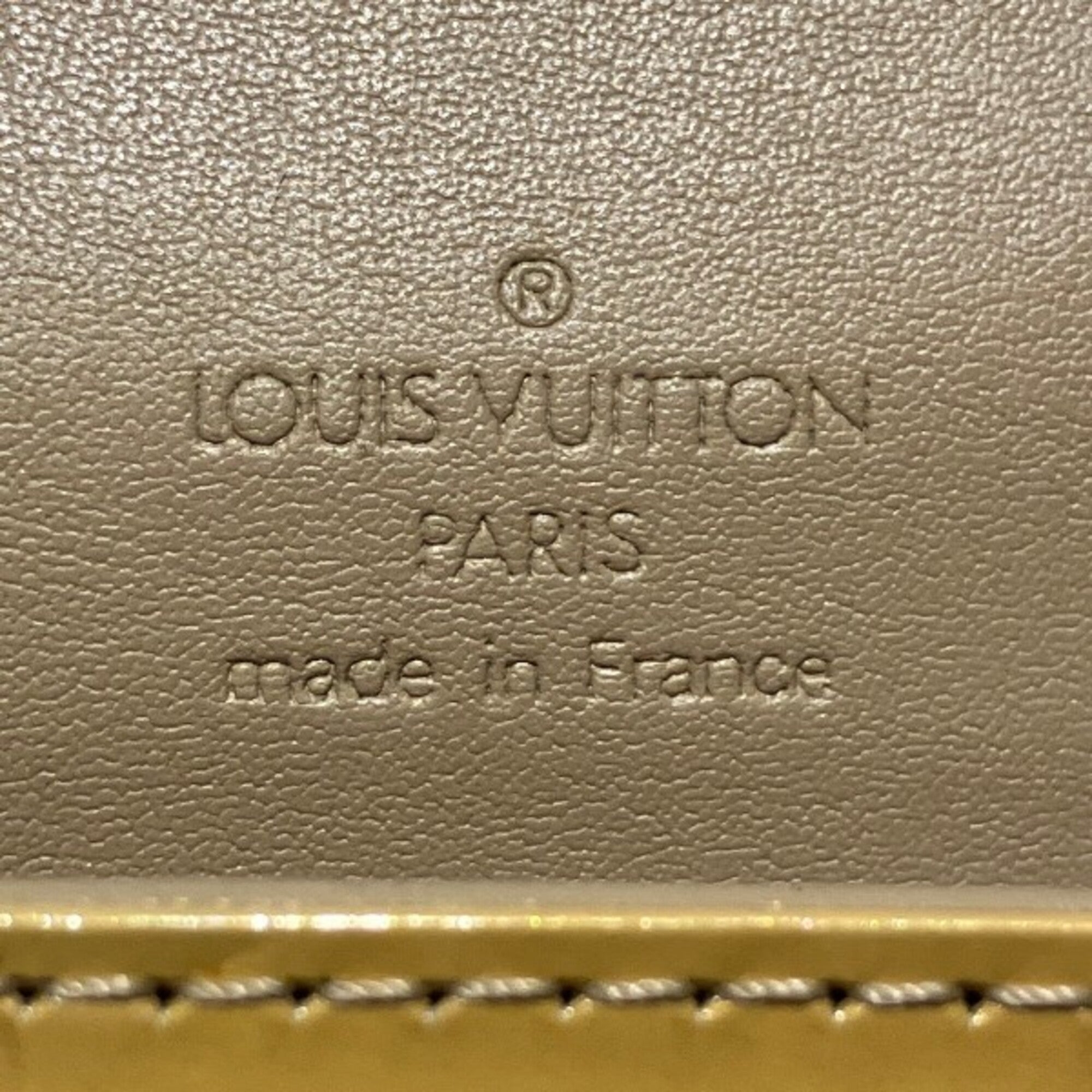 Louis Vuitton Lime Yellow Leather Handbag Shoulder Bag (Pre-Owned)