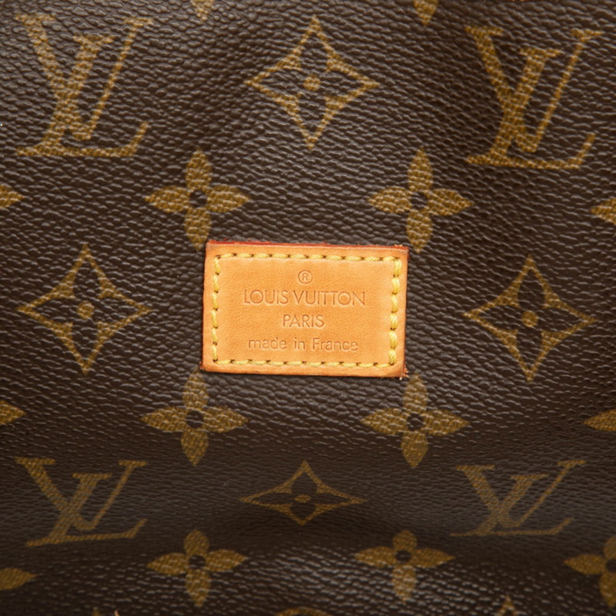 Louis Vuitton Brown Pvc Leather Shoulder Bag (Pre-Owned)