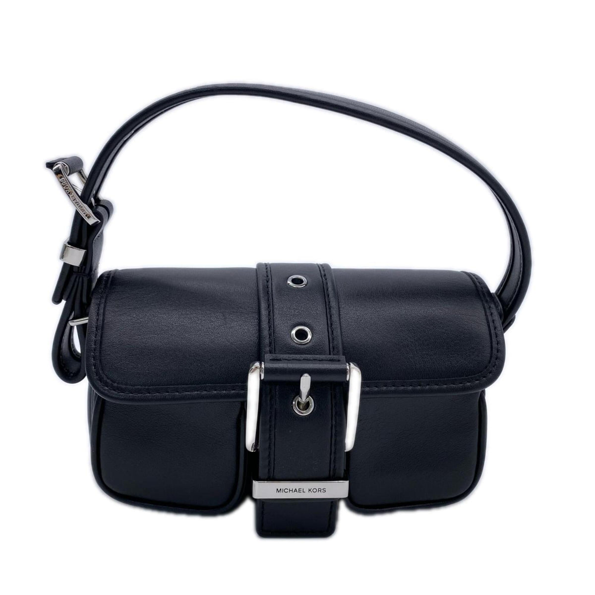Michael Kors Black Leather Handbag (Pre-Owned)