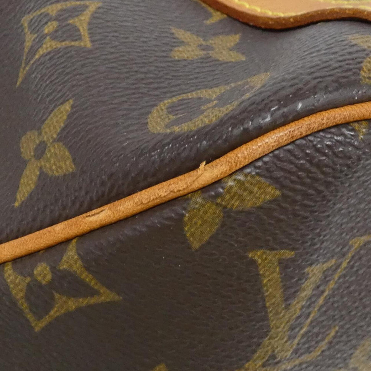 Louis Vuitton Marron Monogram Monogram Coated Canvas Handbag (Pre-Owned)