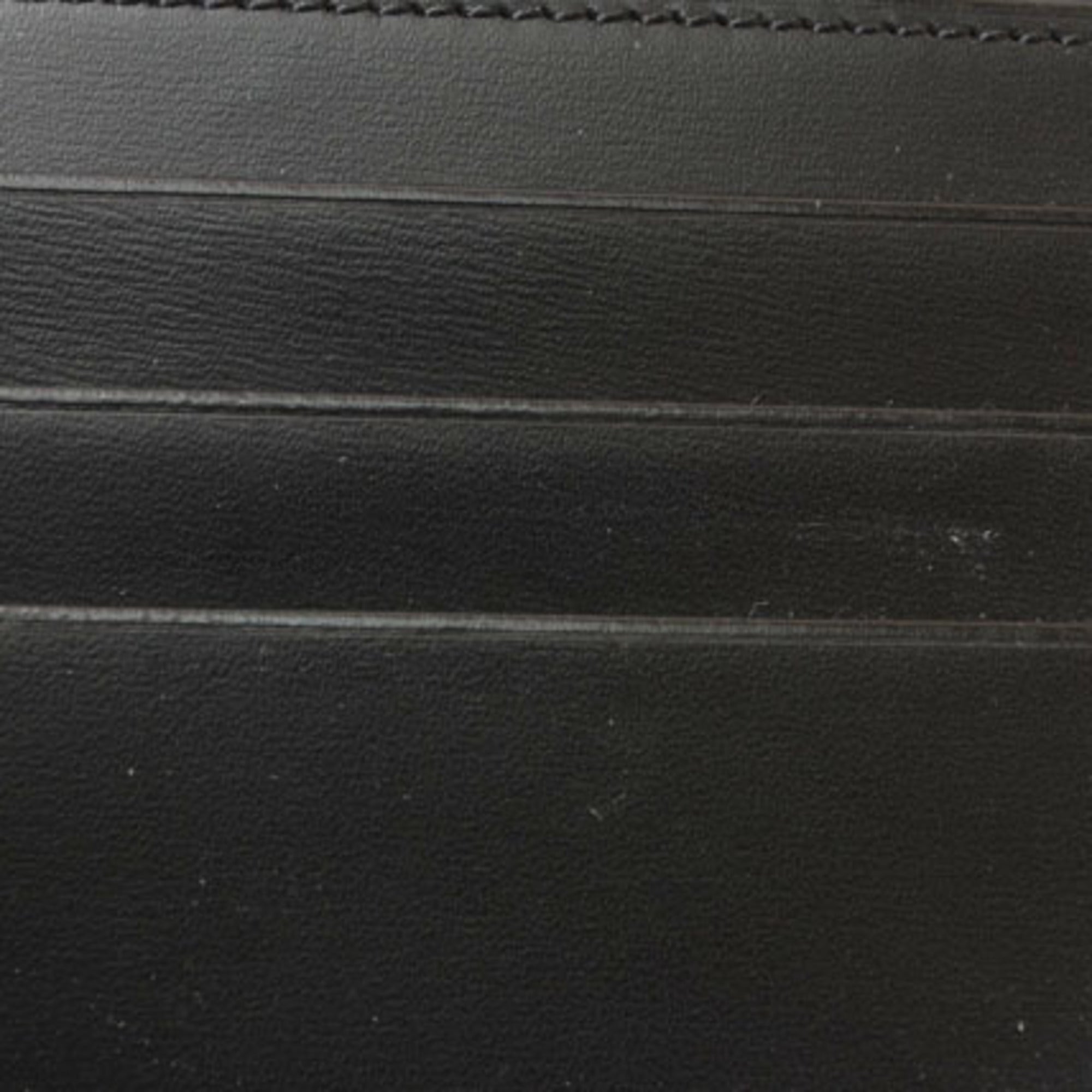 Cartier Black Leather Wallet (Bi-Fold) (Pre-Owned)