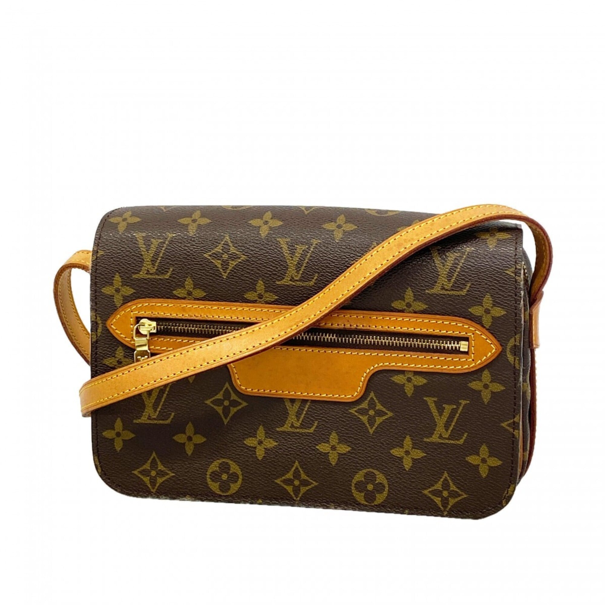 Louis Vuitton Brown Shoulder Bag (Pre-Owned)