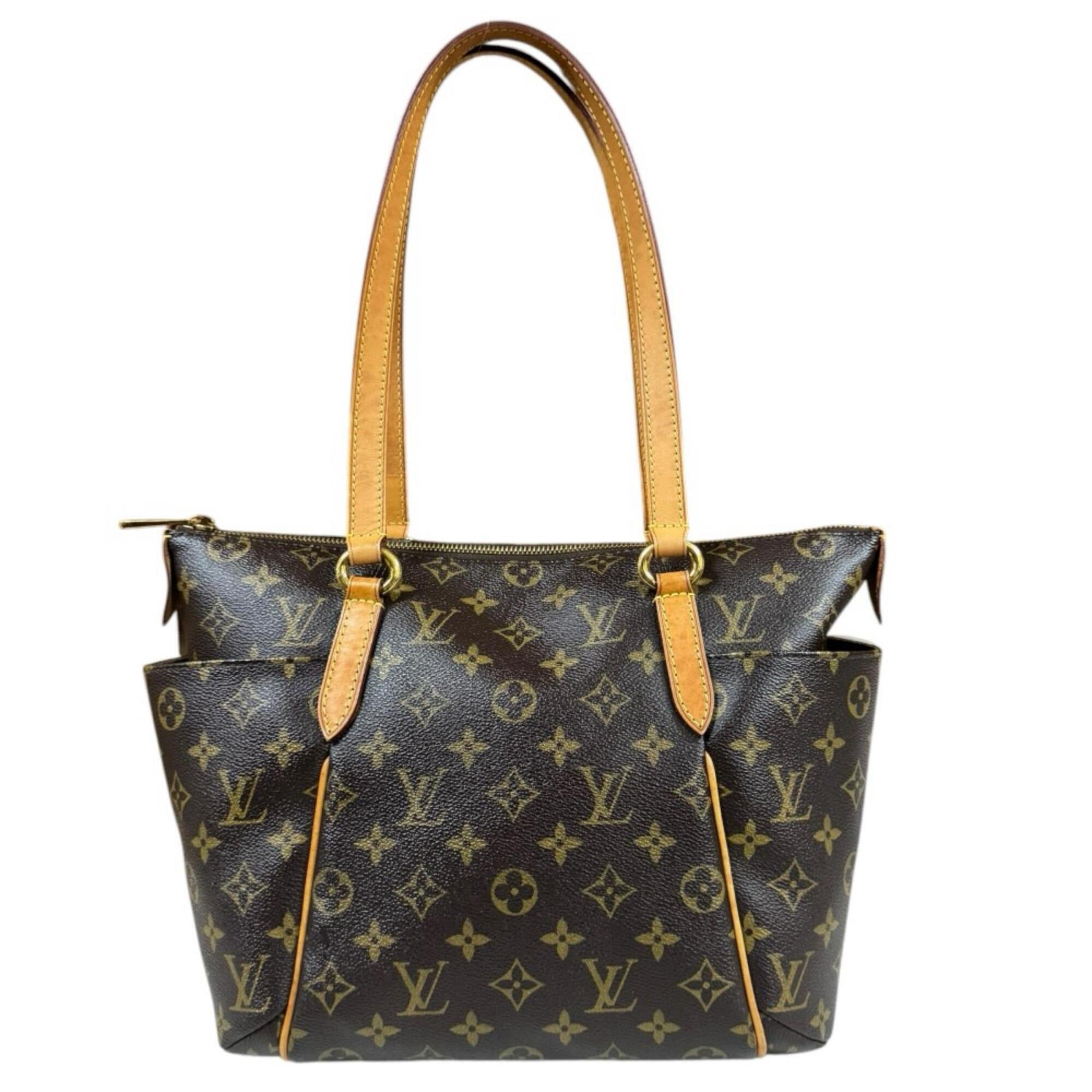 Louis Vuitton Brown Monogram Tote Bag (Pre-Owned)
