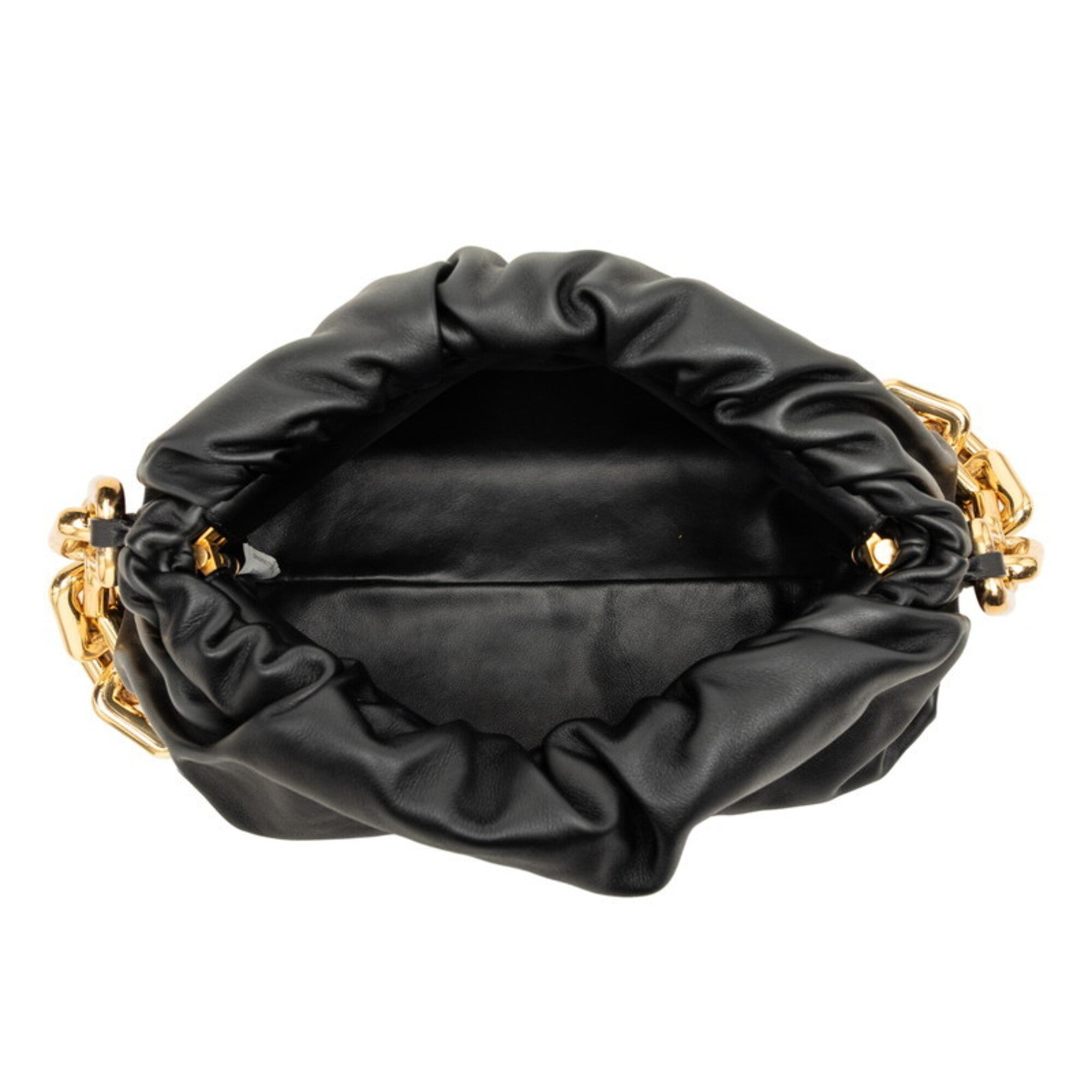 Bottega Veneta Black Leather Handbag (Pre-Owned)