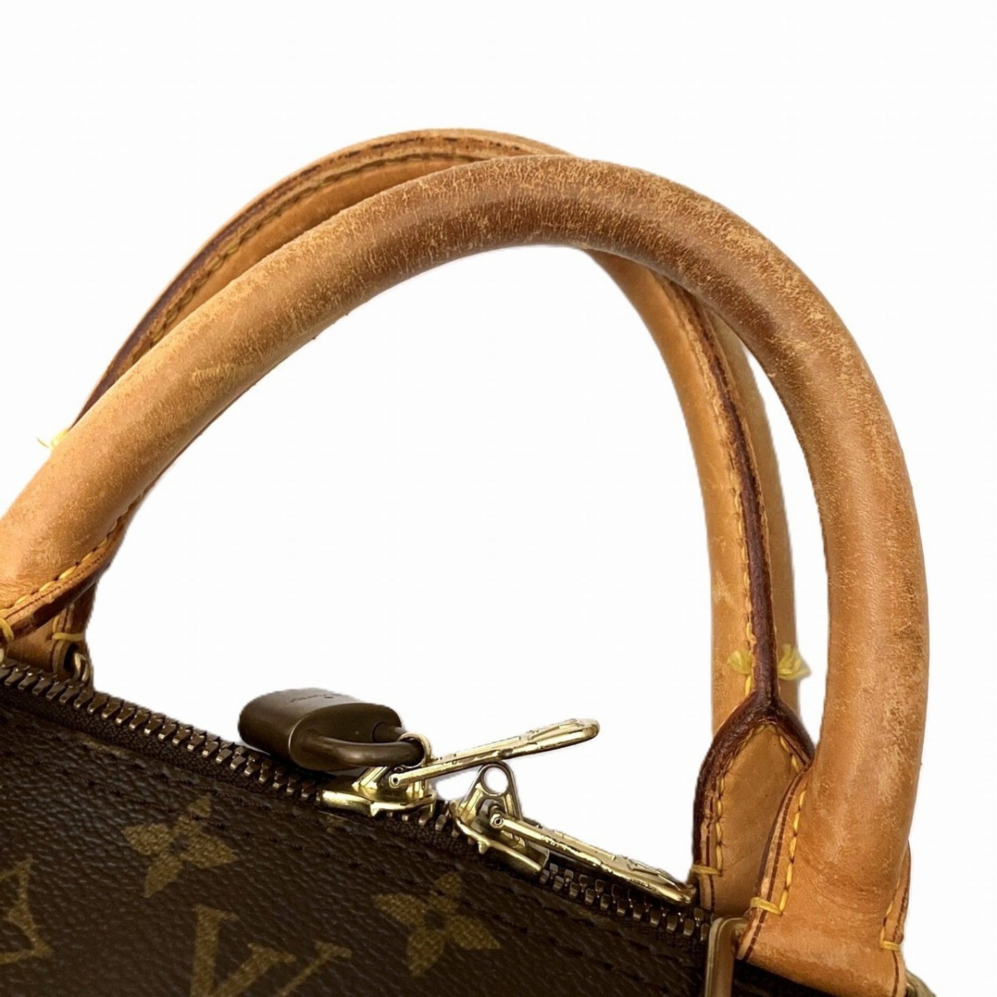 Louis Vuitton Brown Monogram Boston Bag (Pre-Owned)