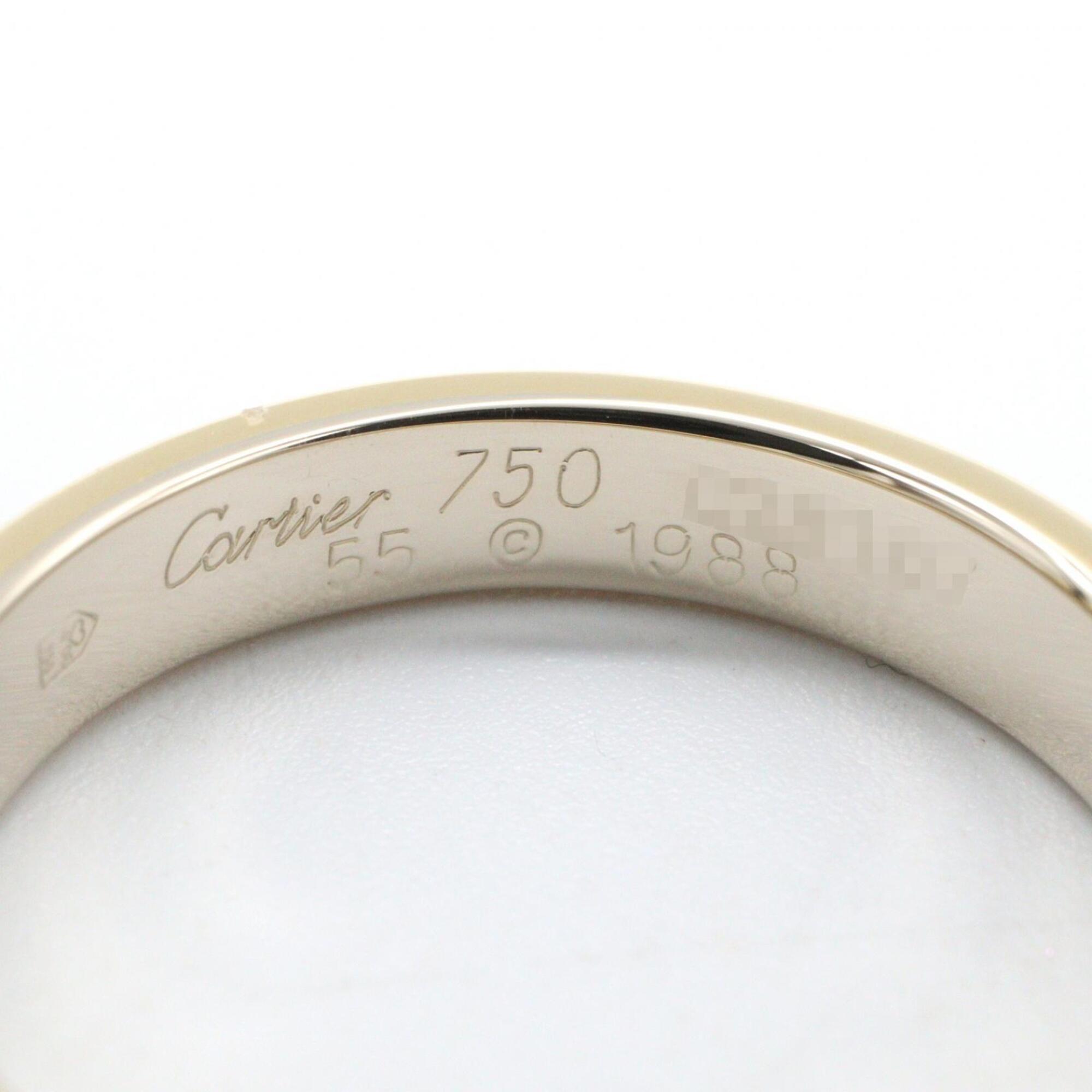 Cartier Gold Silver Yellow Gold (18K) Pink Gold (18K) White Gold (18K) Band Ring (Pre-Owned)