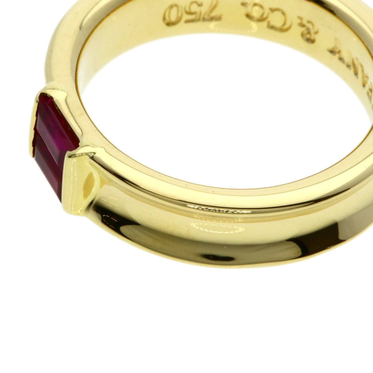 Tiffany Yellow Gold (18K) Band Ring (Pre-Owned)