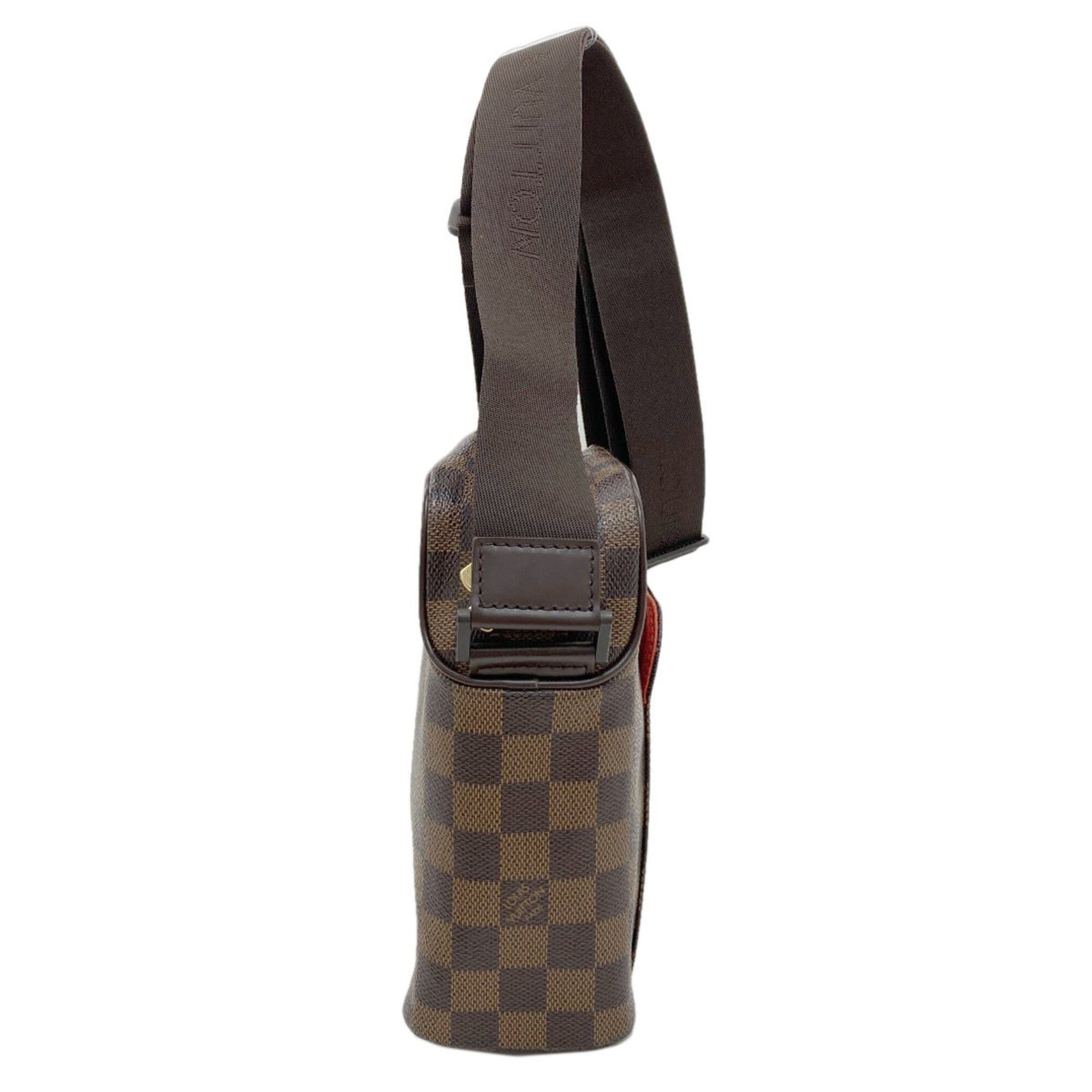 Louis Vuitton Brown Damier Canvas Ebene Damier Canvas Shoulder Bag (Pre-Owned)