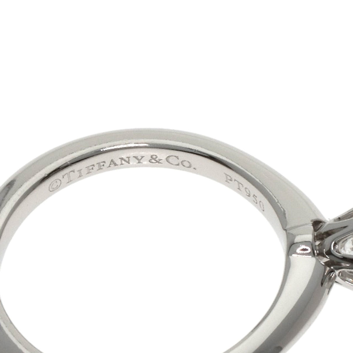 Tiffany Platinum 950 Band Ring (Pre-Owned)