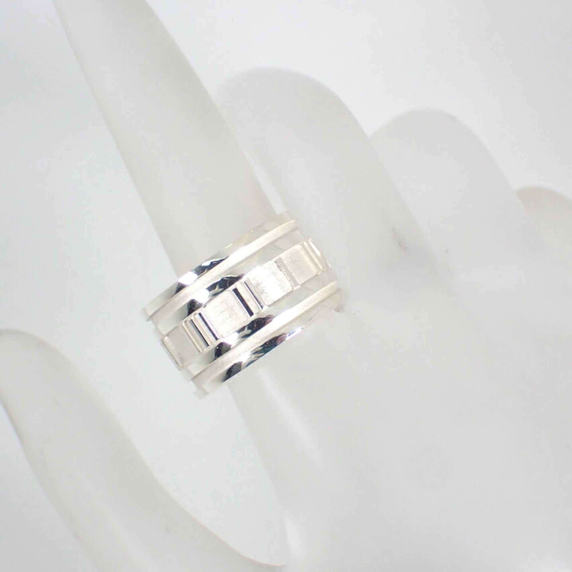 Tiffany Sterling Silver 925 Band Ring (Pre-Owned)
