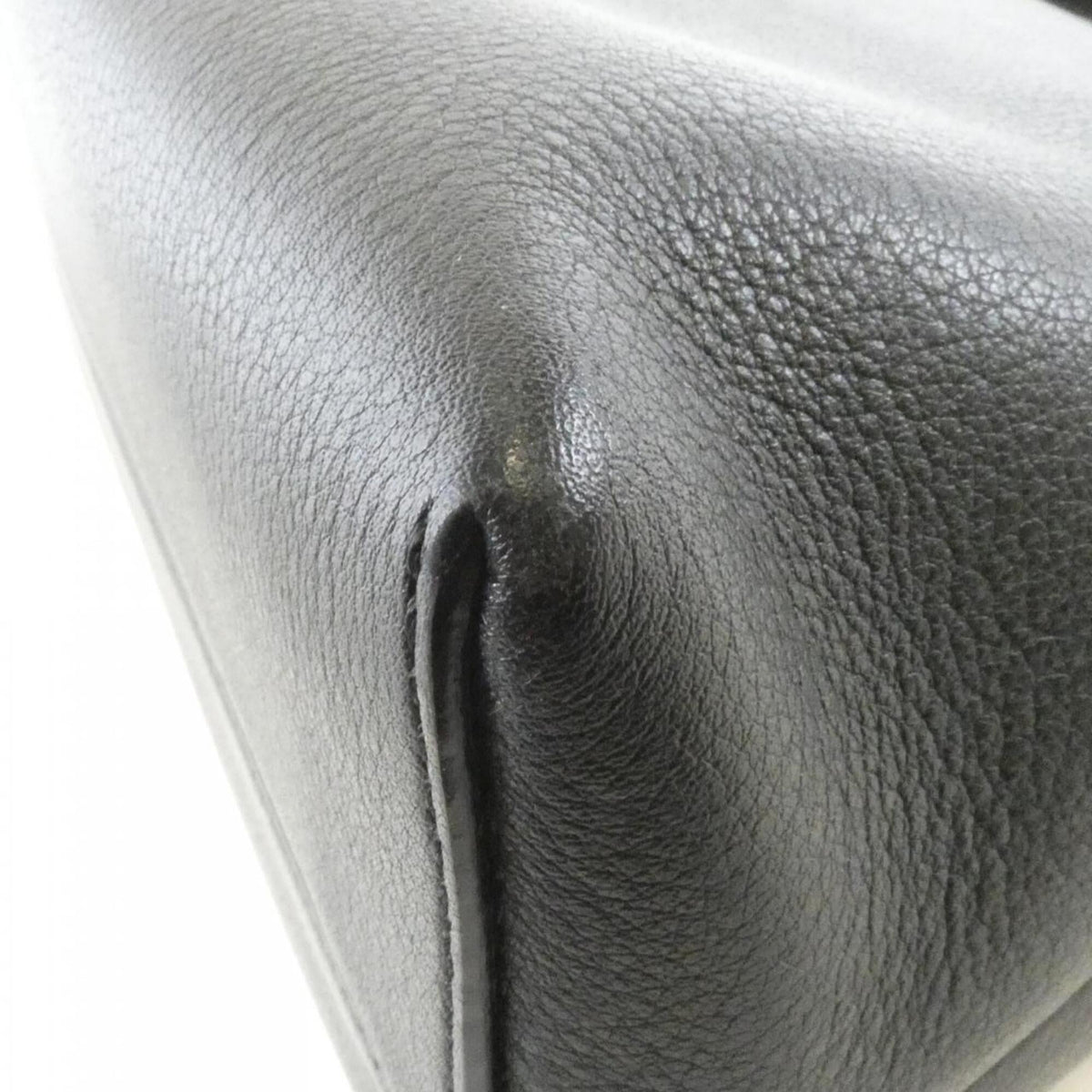 Fendi Black Leather Handbag (Pre-Owned)