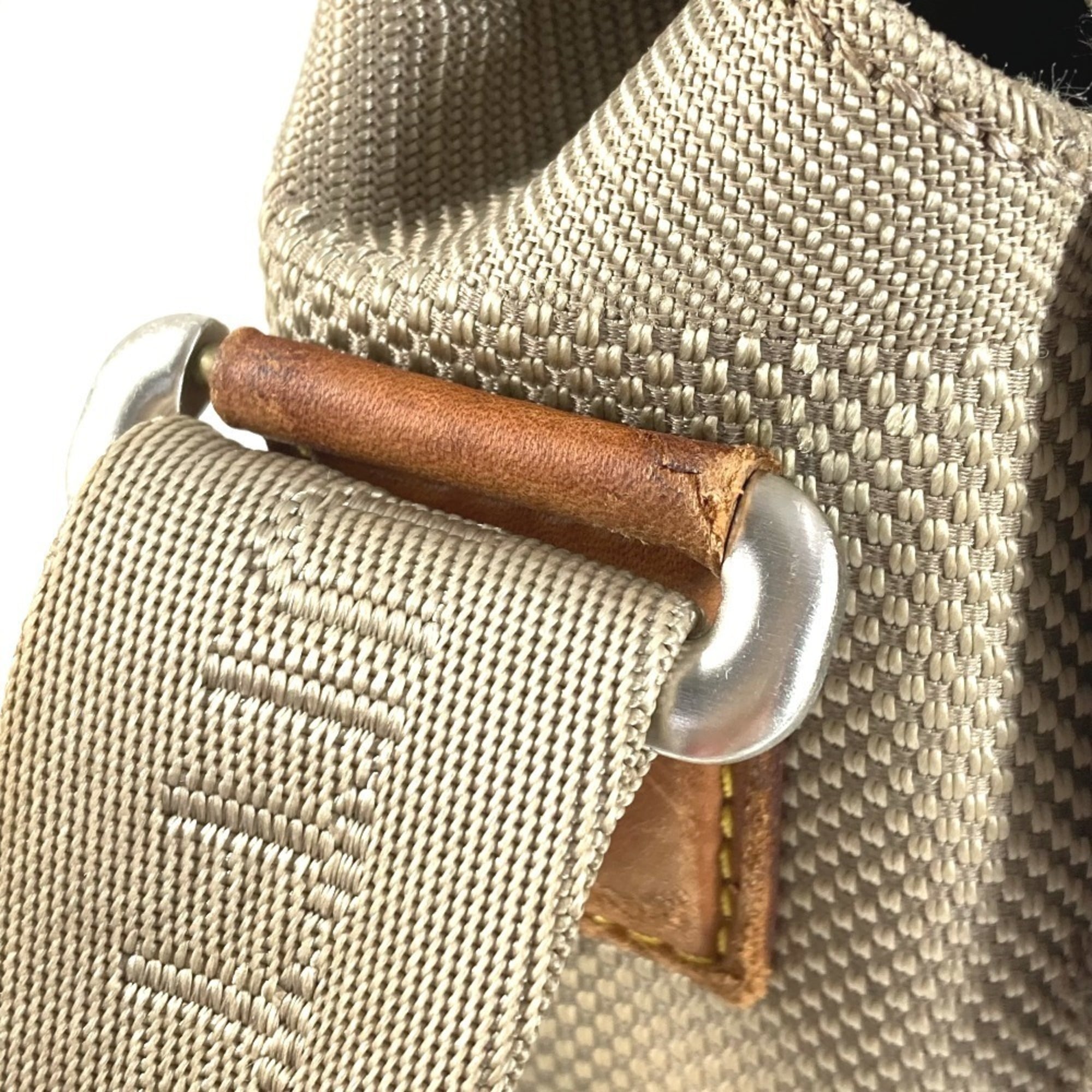Louis Vuitton Galle Khaki Sable Damier Geant Shoulder Bag (Pre-Owned)