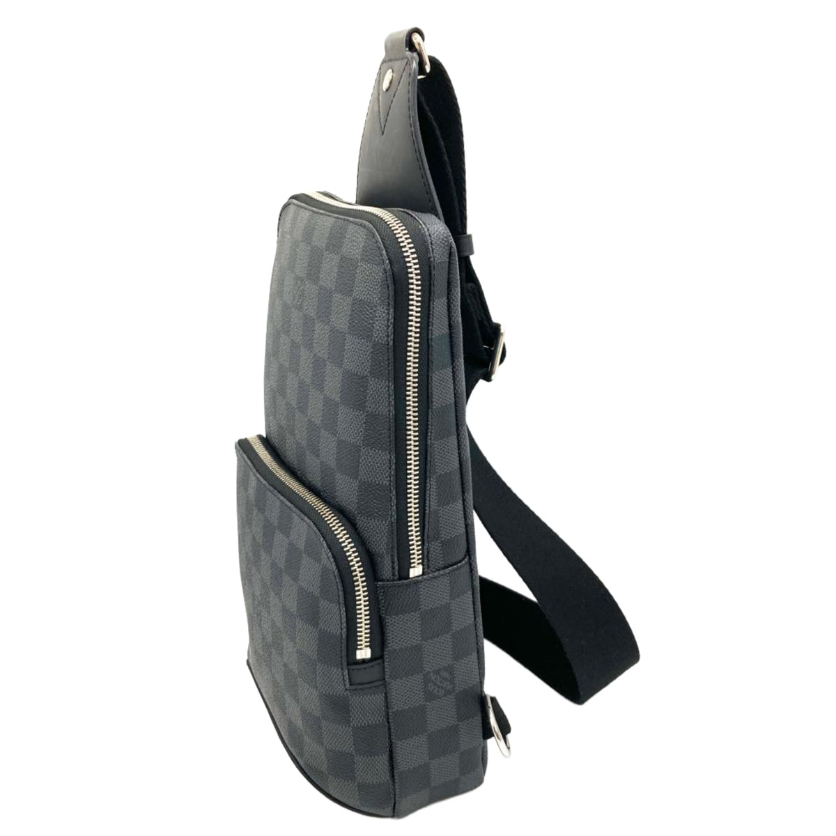 Louis Vuitton Black Damier Graphite Sling Bag (Pre-Owned)