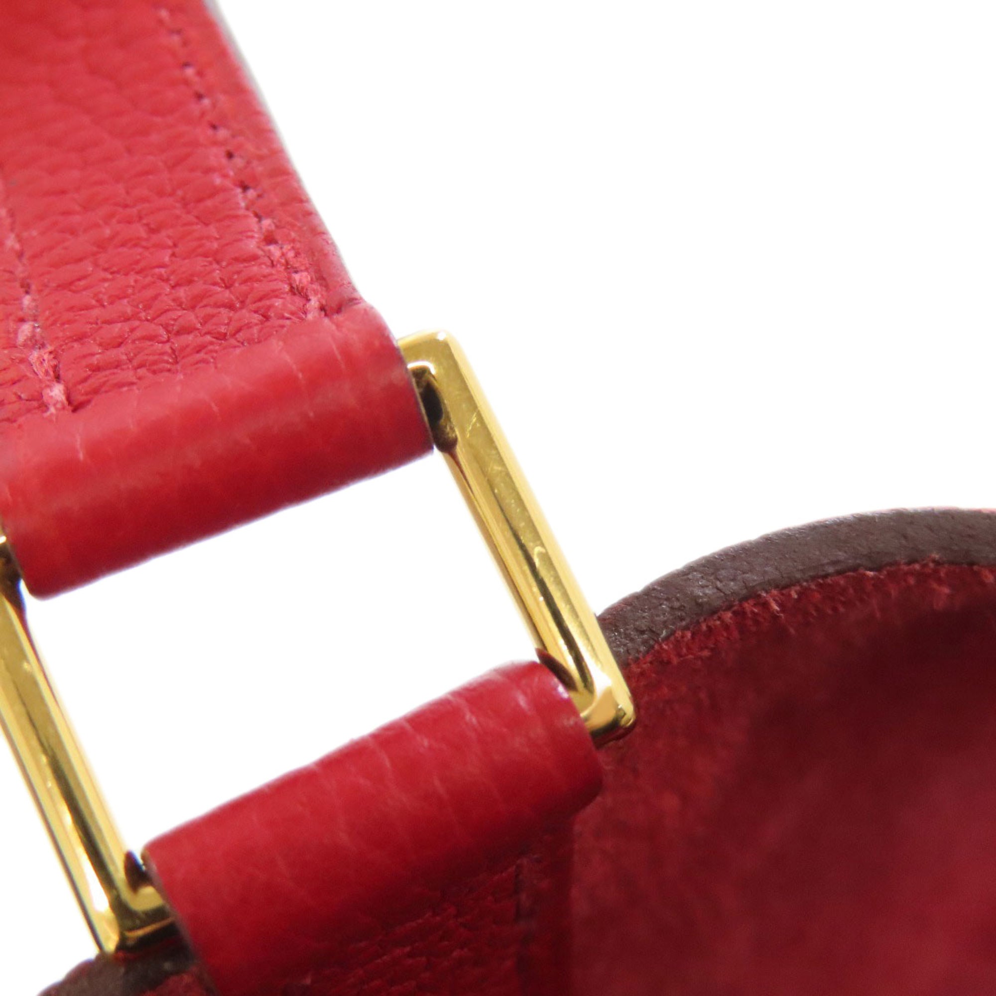 Hermes Vermilion Handbag (Pre-Owned)