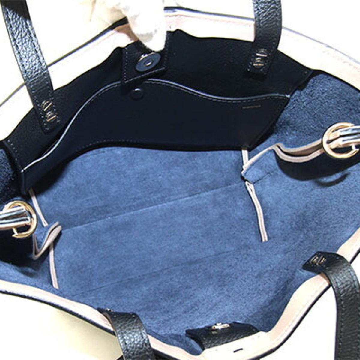 Chloé Black Leather Handbag Shoulder Bag Tote Bag (Pre-Owned)