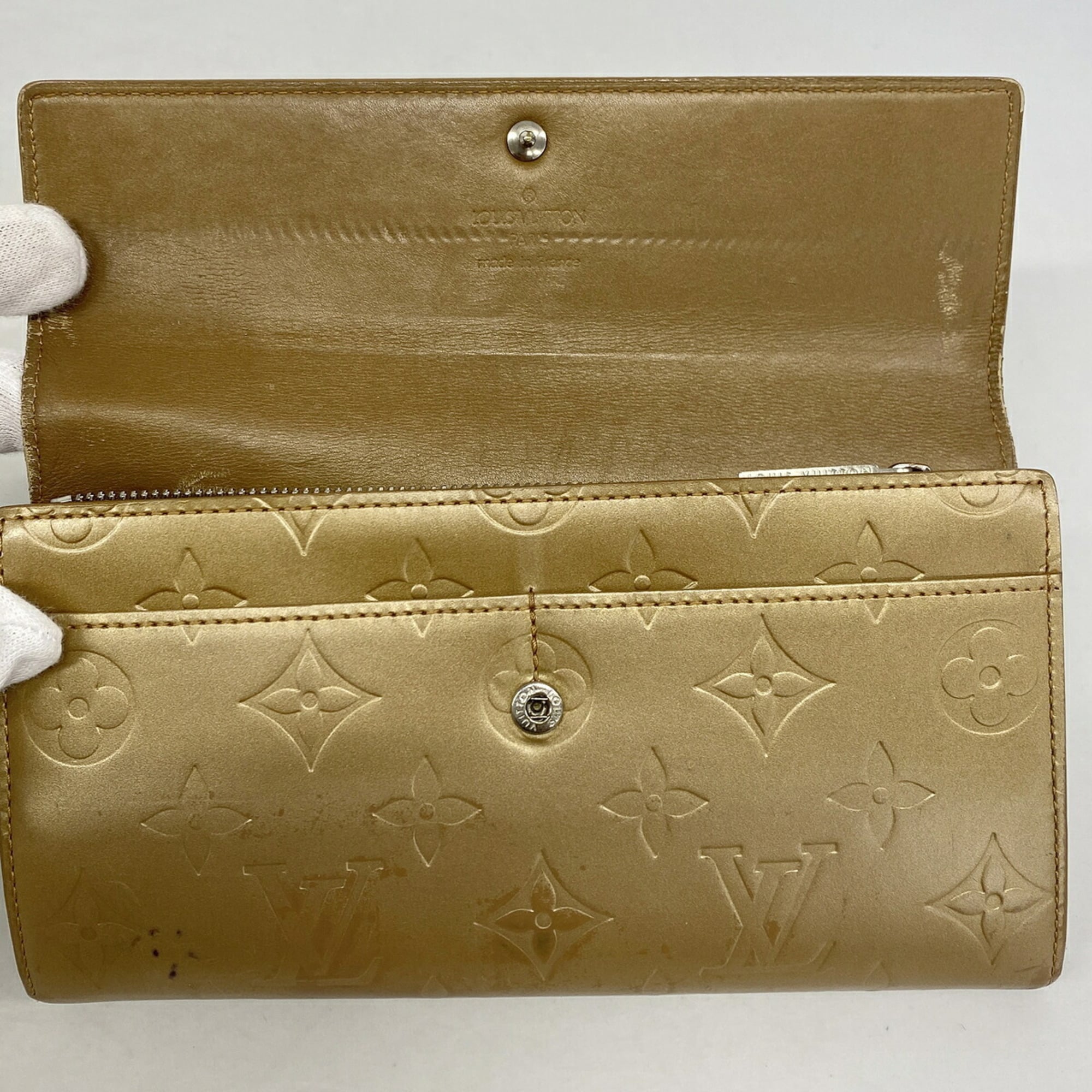 Louis Vuitton Ambre Long Wallet (Bi-Fold) (Pre-Owned)