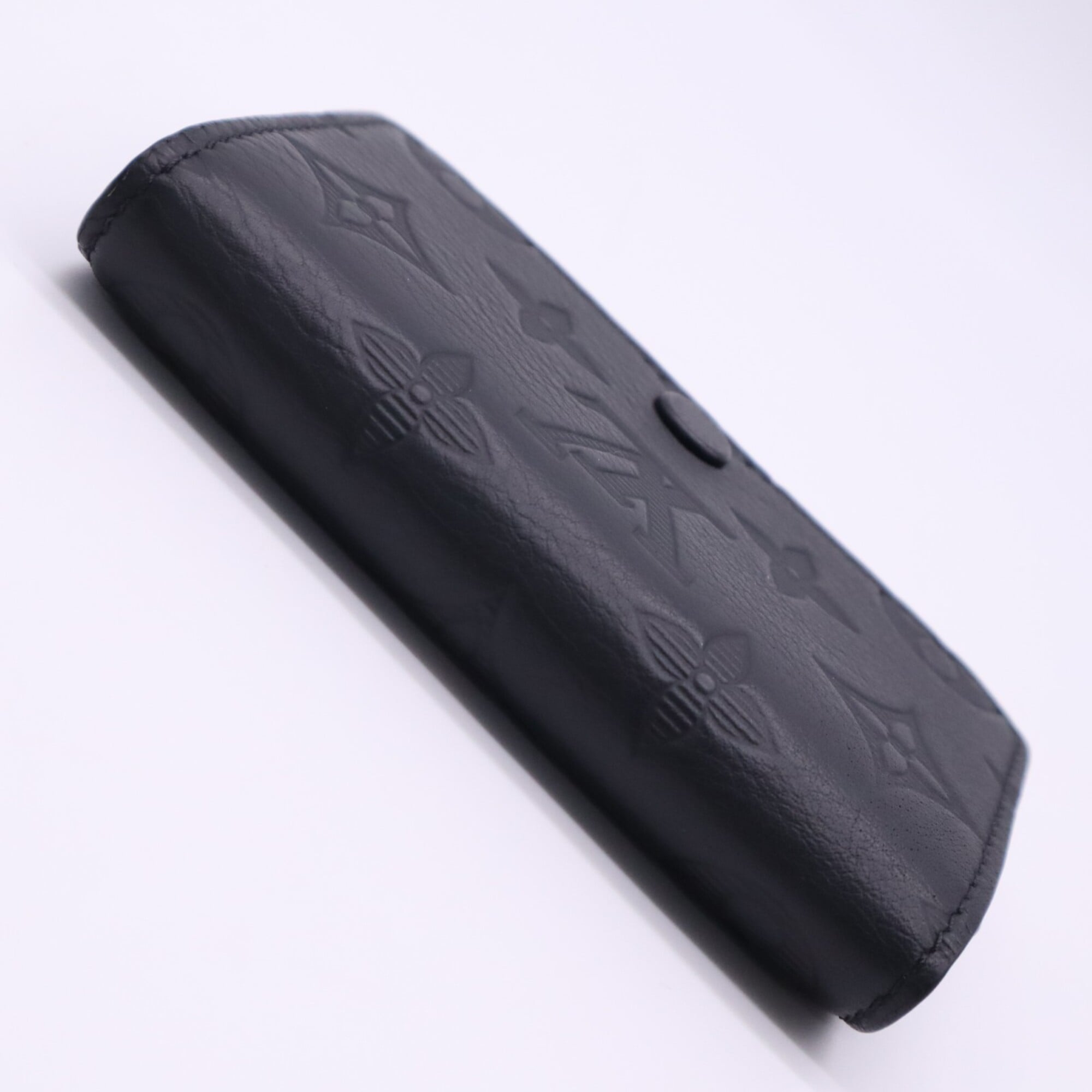 Louis Vuitton Monogram Shadow Black Monogram Shadow Wallet (Tri-Fold) (Pre-Owned)