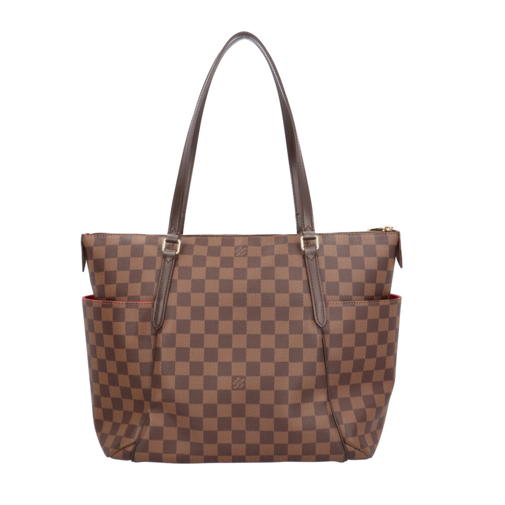 Louis Vuitton Damier Brown Damier Canvas Tote Bag (Pre-Owned)