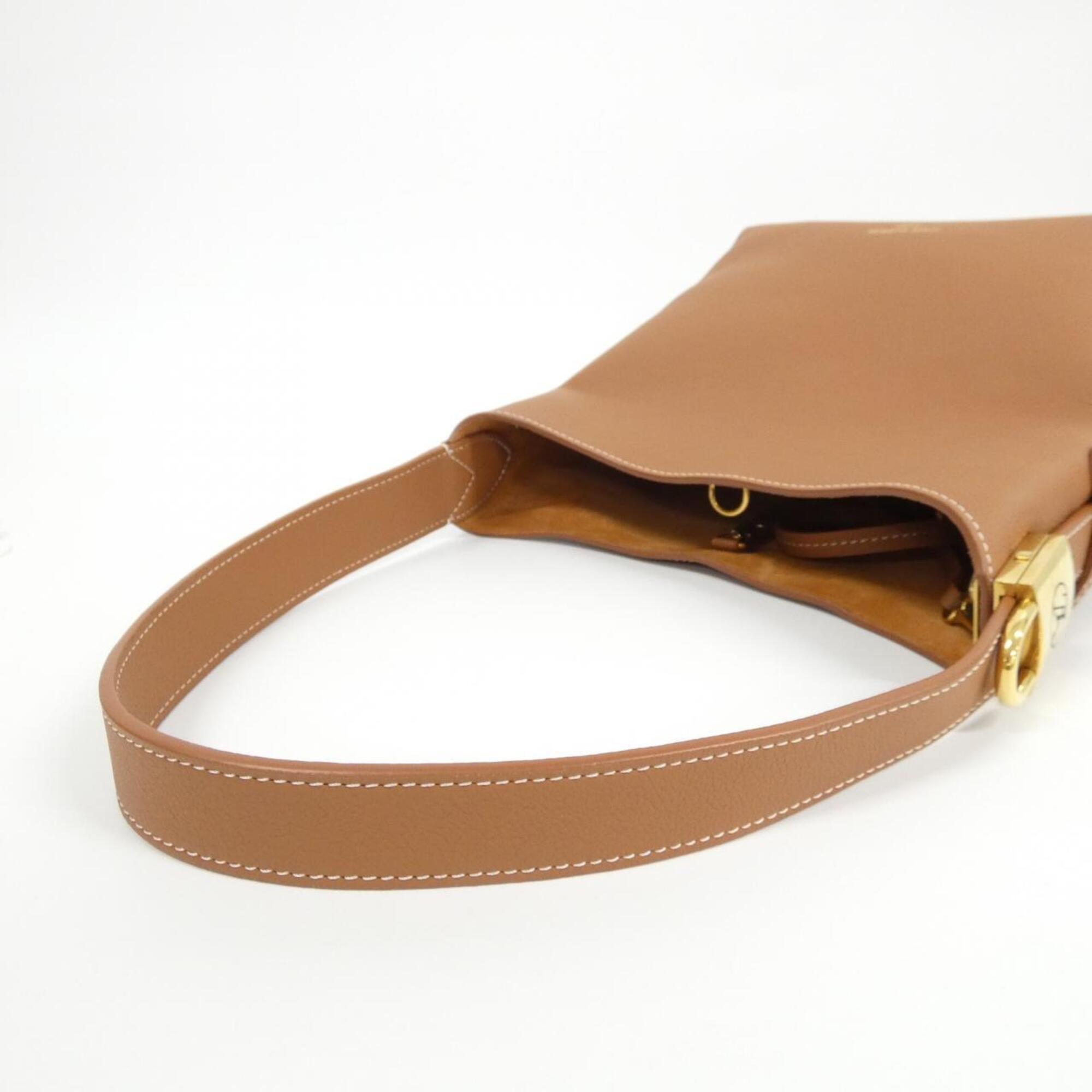 Louis Vuitton Brown Cognac Leather Shoulder Bag (Pre-Owned)