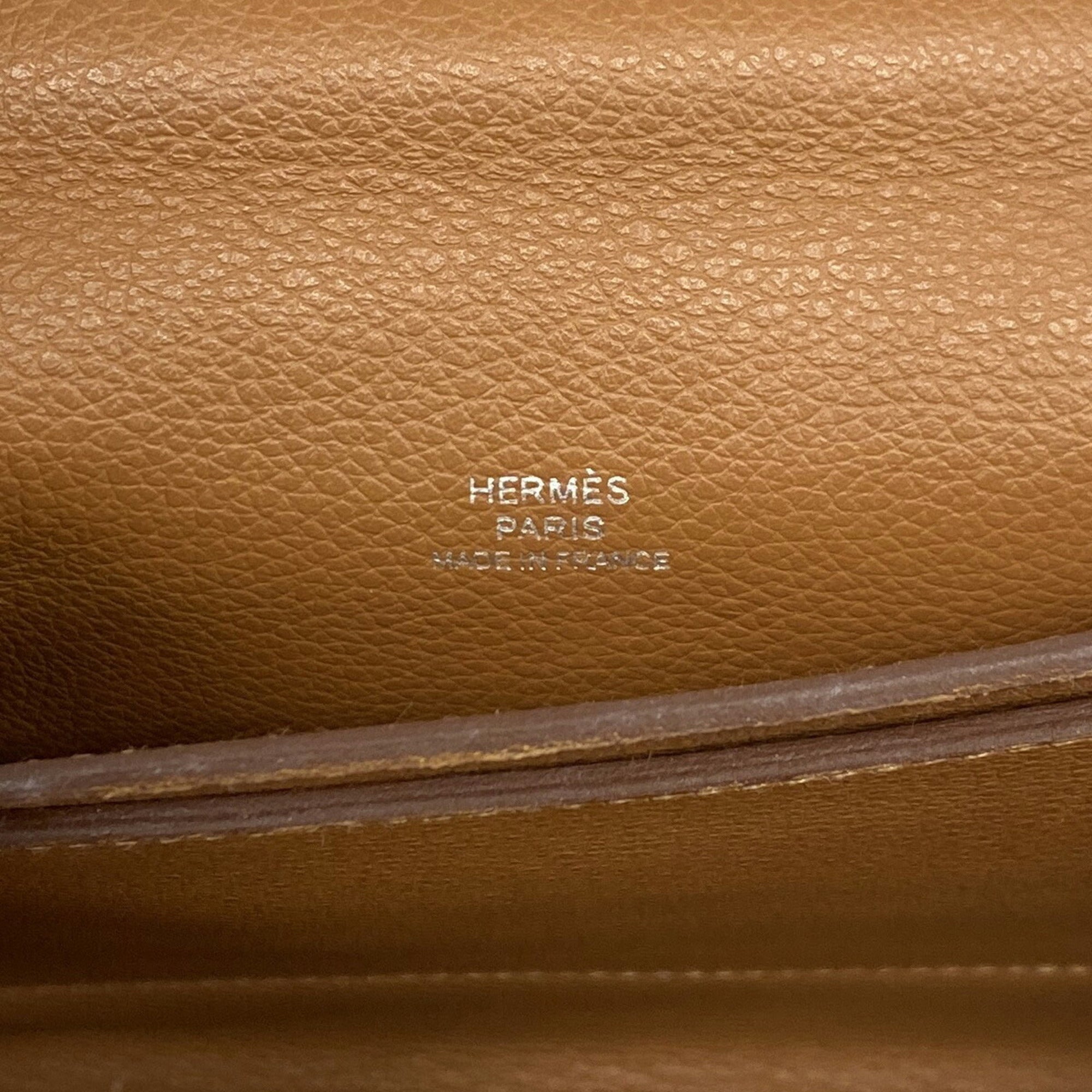 Hermes Blue Nuit Gold Rose Azalee Shoulder Bag (Pre-Owned)