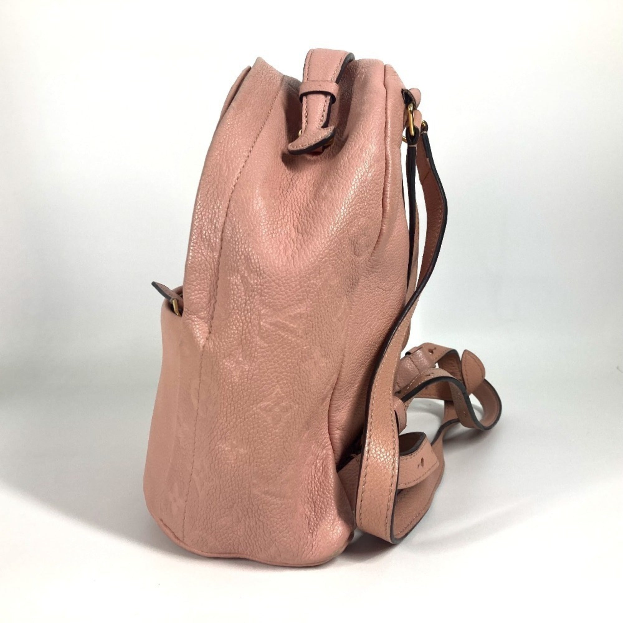 Louis Vuitton Galle Pink Monogram Empreinte Backpack (Pre-Owned)
