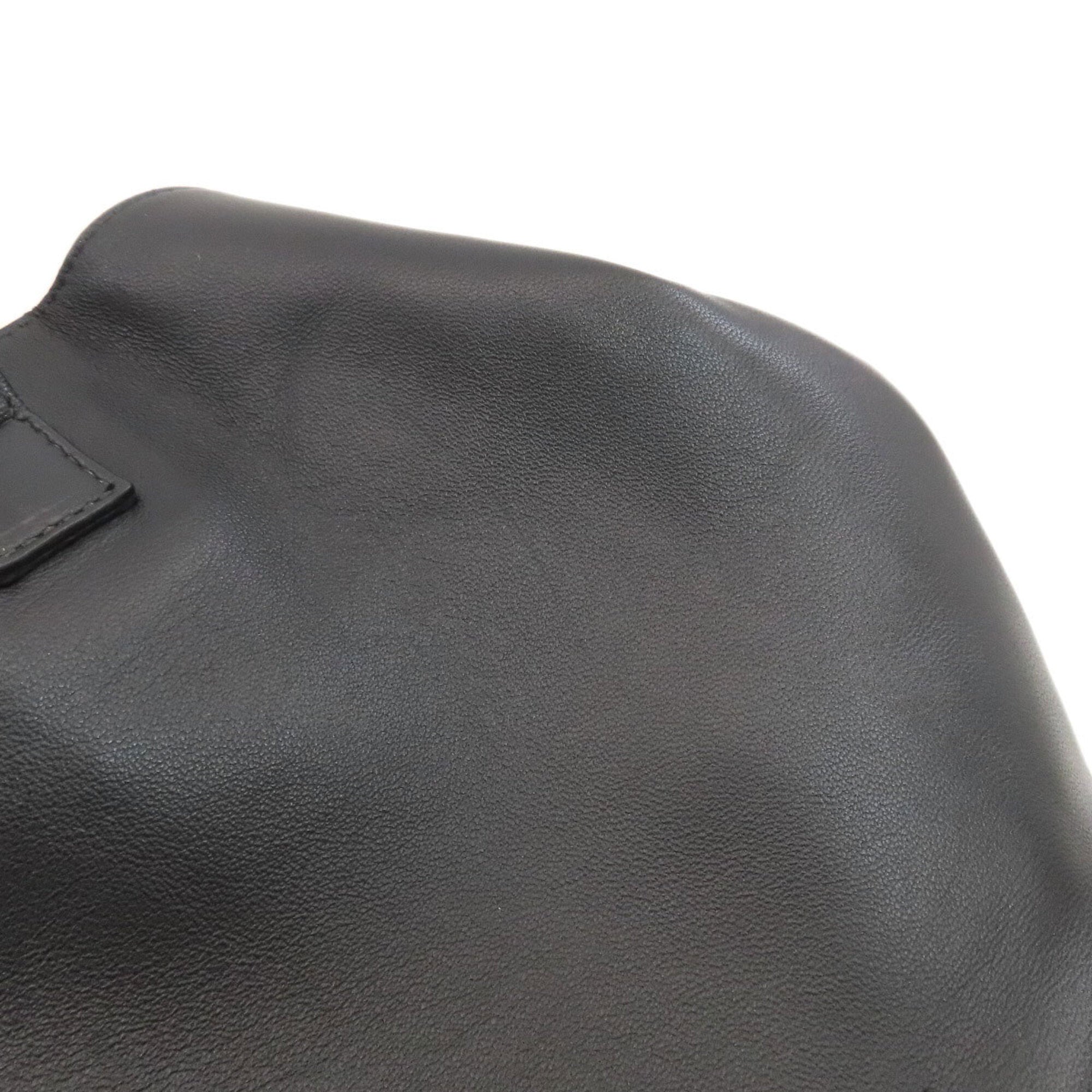 Bottega Veneta Black Leather Handbag (Pre-Owned)