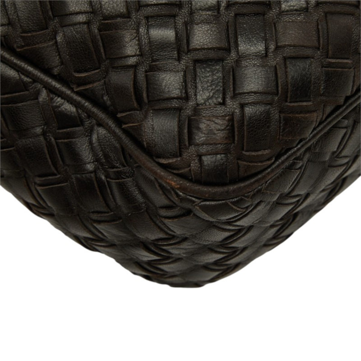 Bally Dark Brown Leather Handbag (Pre-Owned)