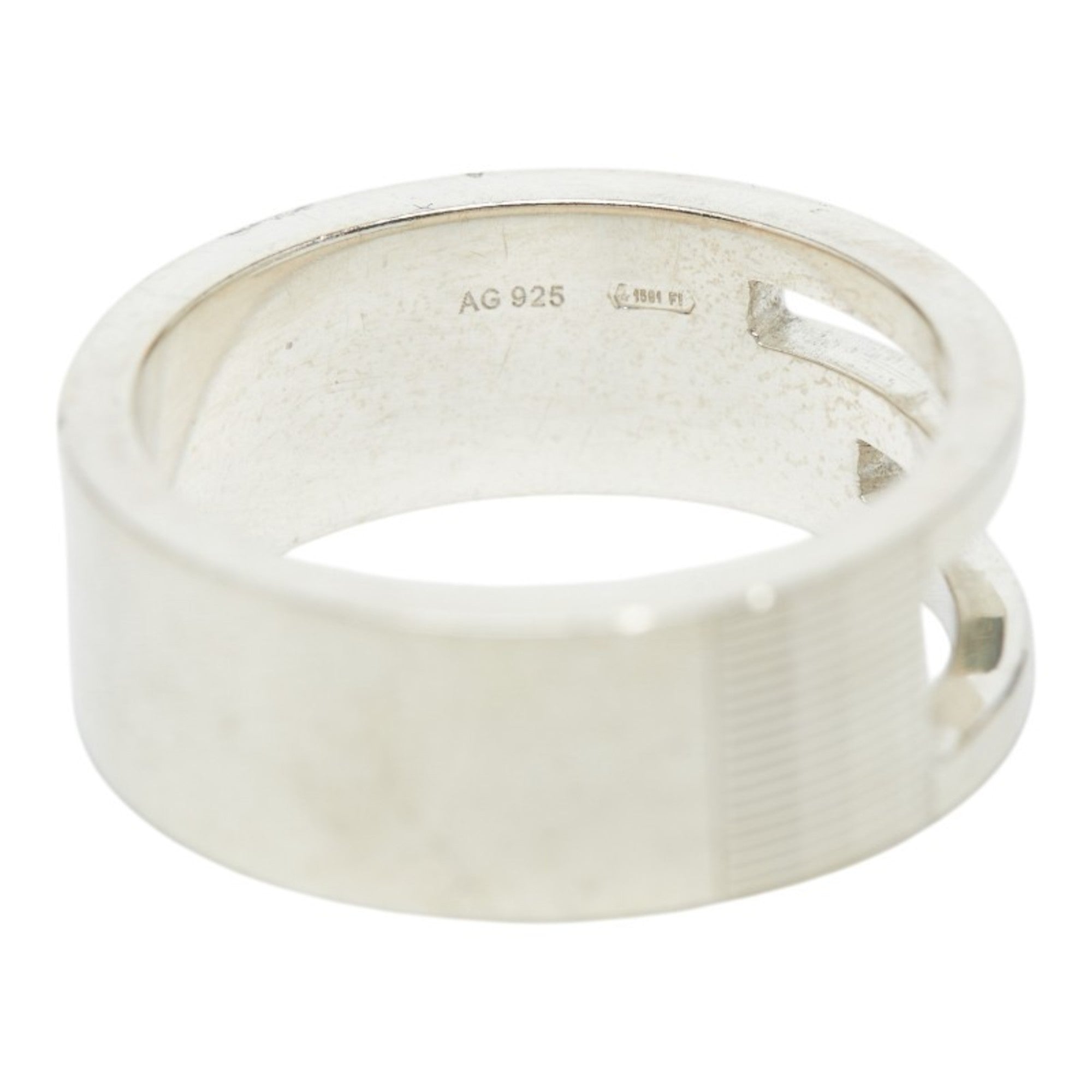 Gucci Silver Silver 925 Band Ring (Pre-Owned)