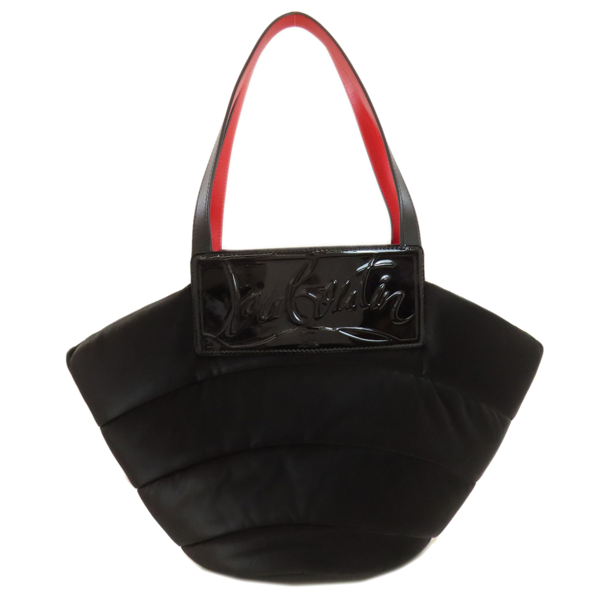 Christian Louboutin Black Nylon Tote Bag (Pre-Owned)