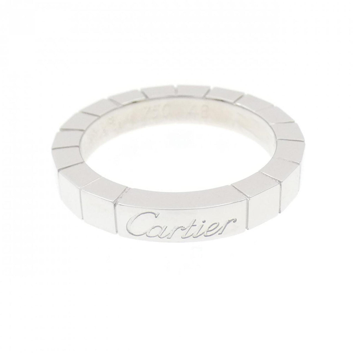 Cartier White Gold White Gold (18K) Band Ring (Pre-Owned)