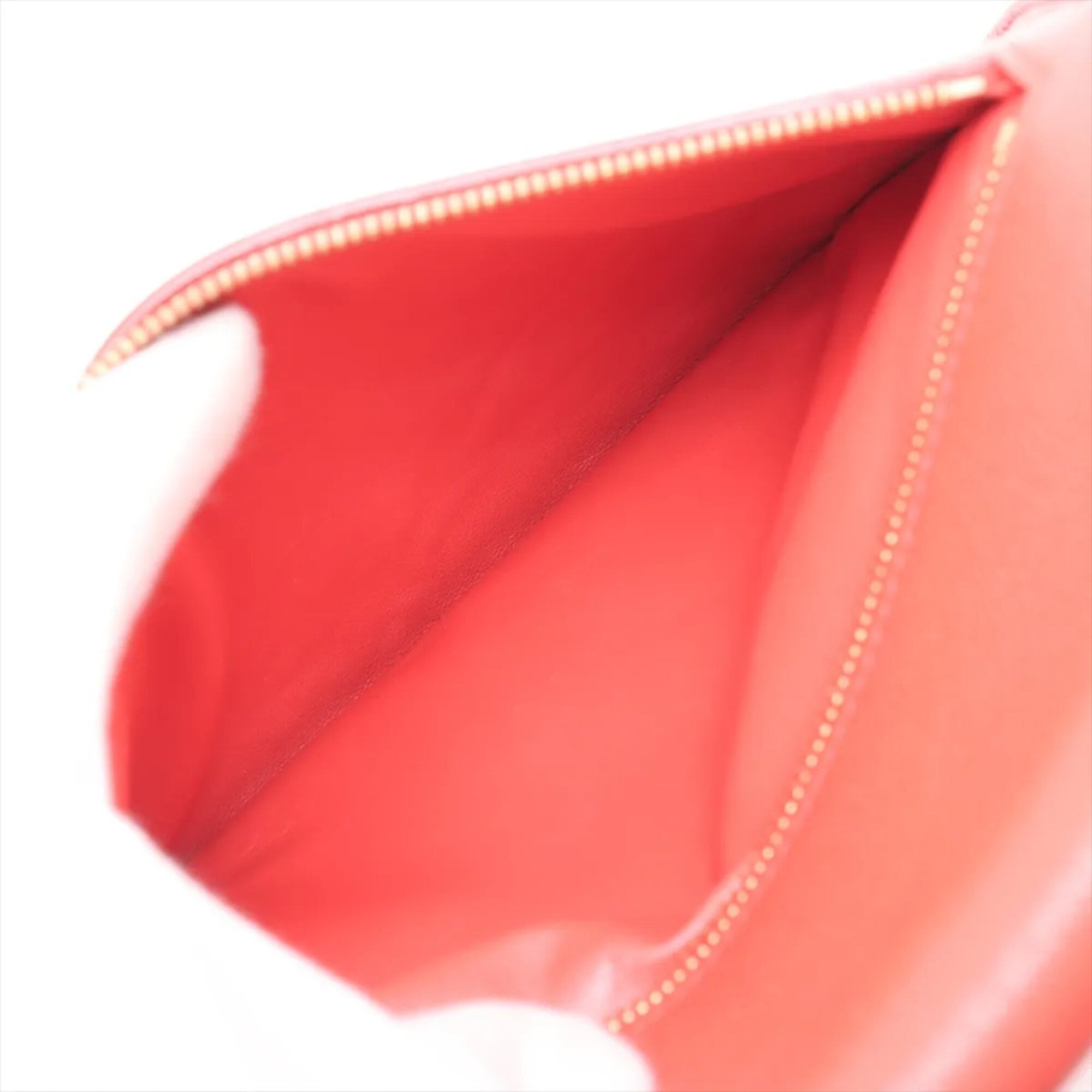 Celine Red Color Leather Crossbody Bag Handbag Shoulder Bag Tote Bag (Pre-Owned)