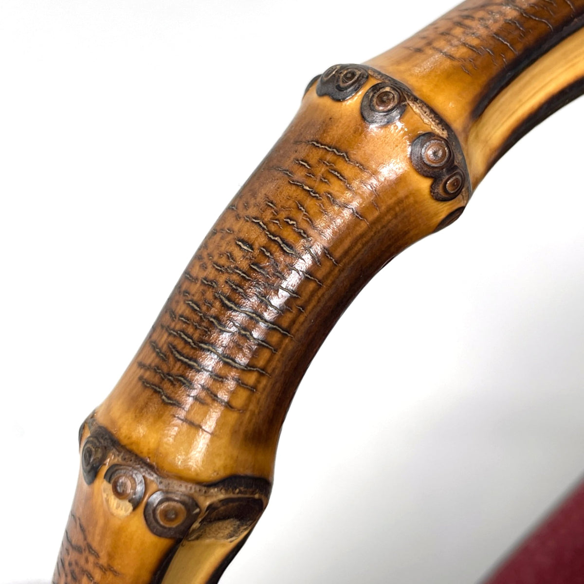 Gucci Red Color Leather Handbag (Pre-Owned)