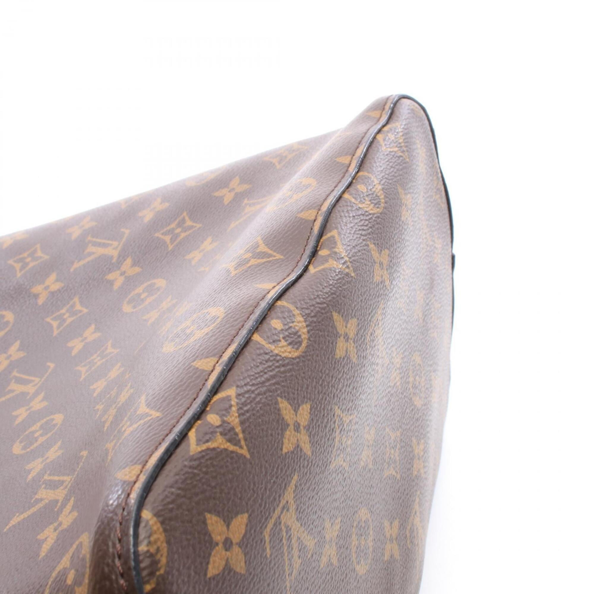 Louis Vuitton Brown Coquelicots Red Color Coated Canvas Leather Handbag Shoulder Bag (Pre-Owned)