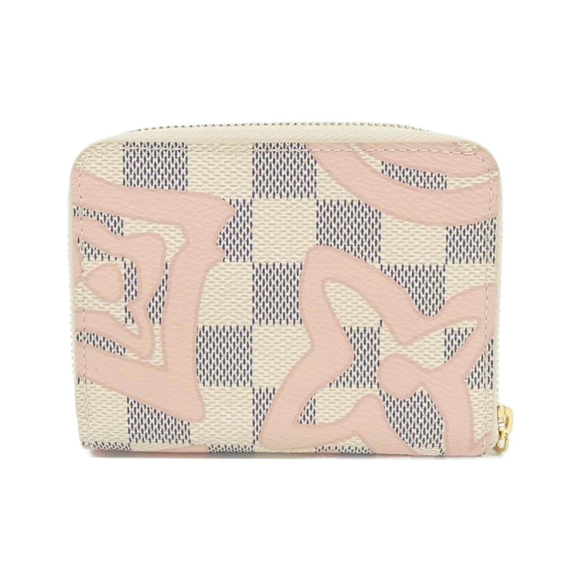 Louis Vuitton Damier Azur Azur Coated Canvas Coin Purse/Coin Case (Pre-Owned)