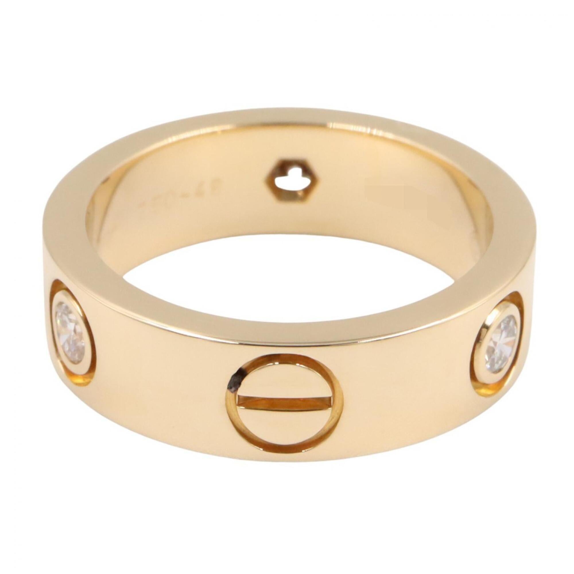 Cartier Gold Clear Yellow Gold (18K) Band Ring (Pre-Owned)