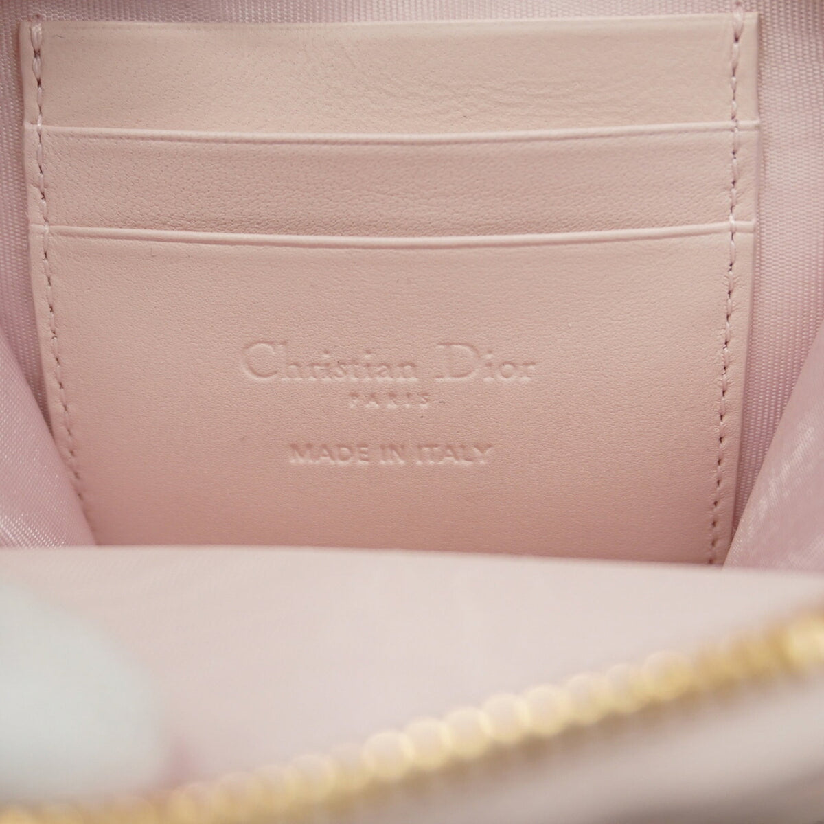 Christian Dior Pink Leather Shoulder Bag (Pre-Owned)