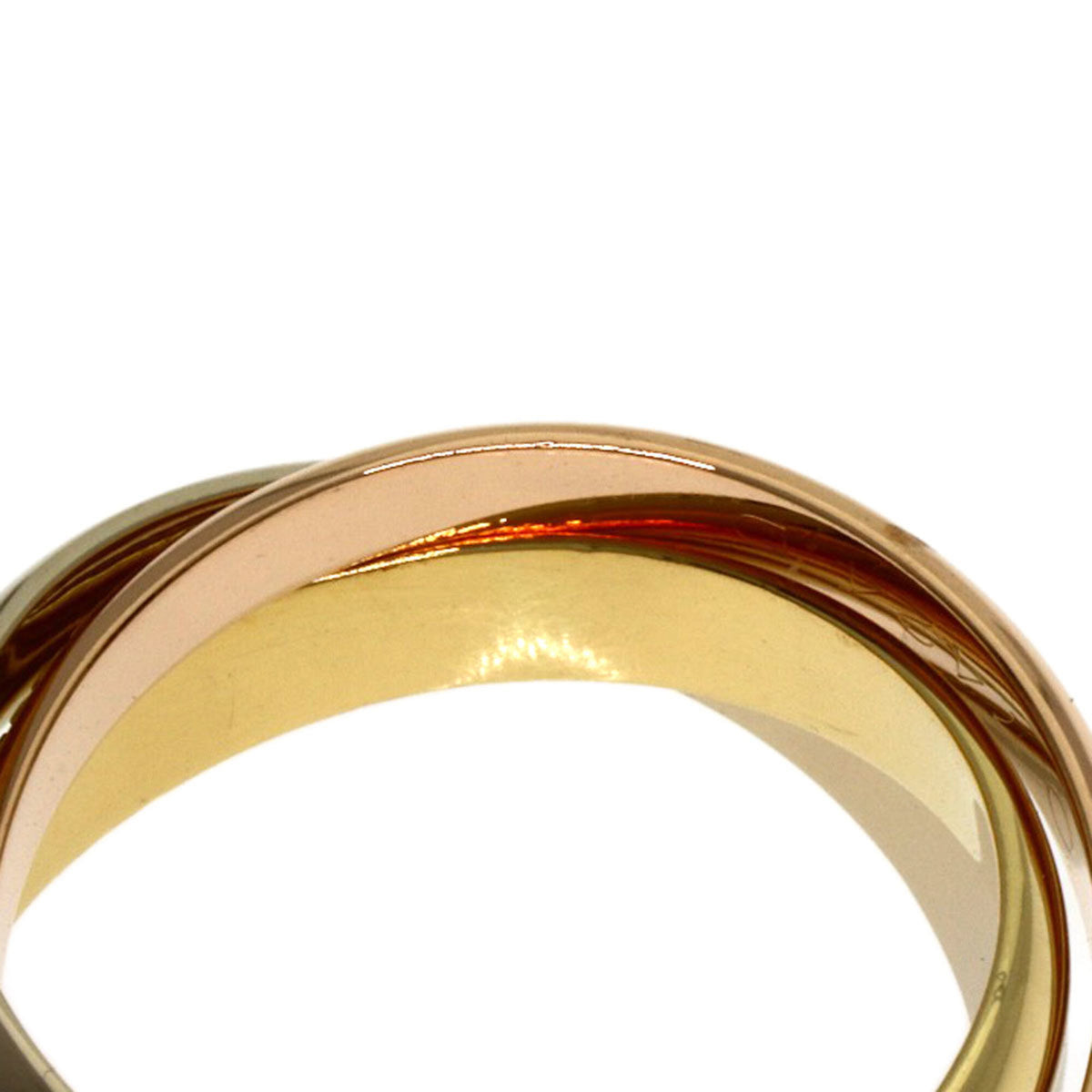 Cartier Trinity Yellow Gold (18K) Pink Gold (18K) White Gold (18K) Band Ring (Pre-Owned)