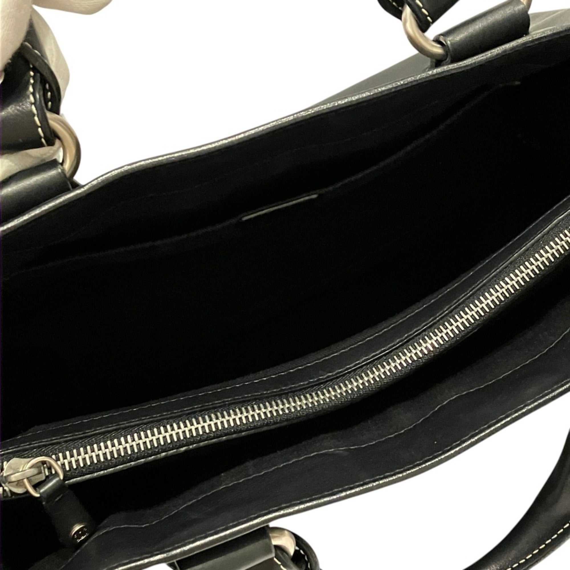 Celine Black Leather Handbag (Pre-Owned)