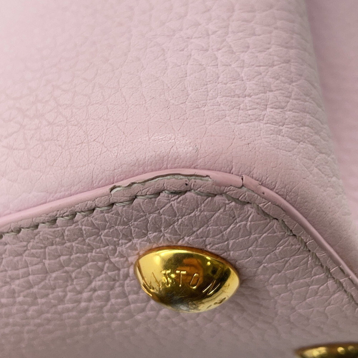 Louis Vuitton White Leather Handbag (Pre-Owned)