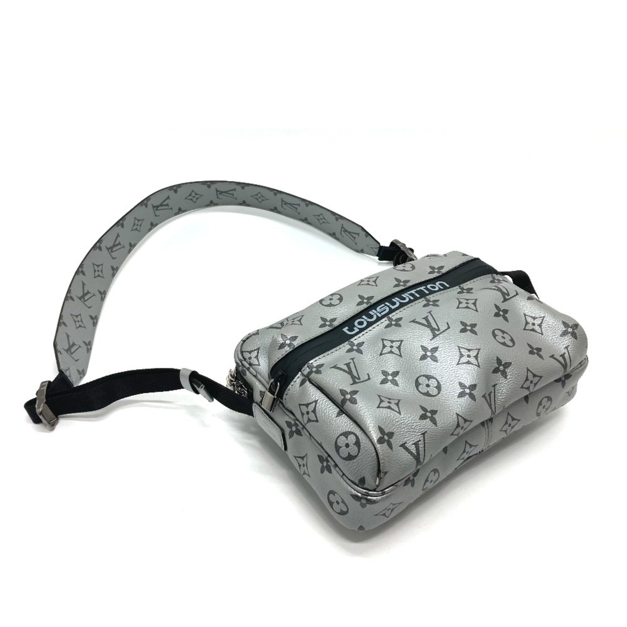 Louis Vuitton Silver Monogram Shoulder Bag (Pre-Owned)