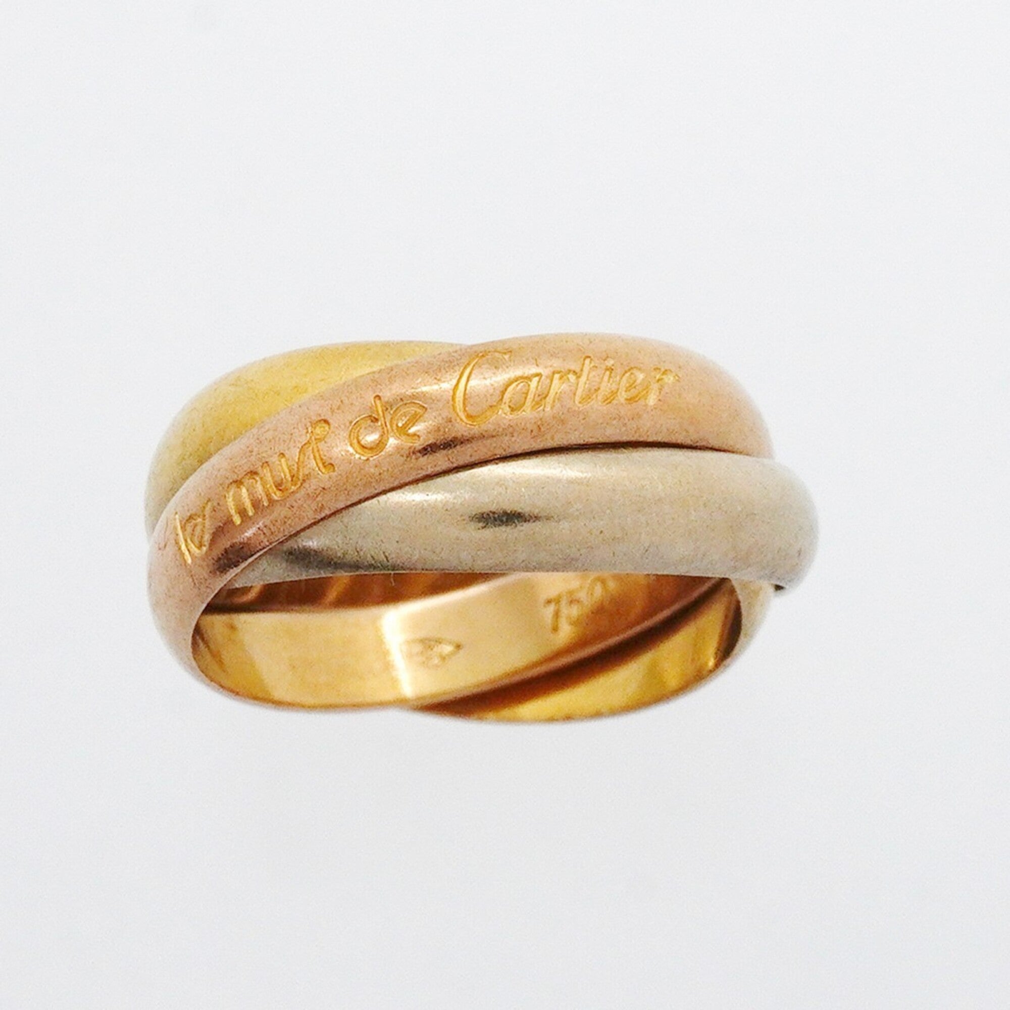 Cartier Yellow Gold (18K) Pink Gold (18K) White Gold (18K) Band Ring (Pre-Owned)