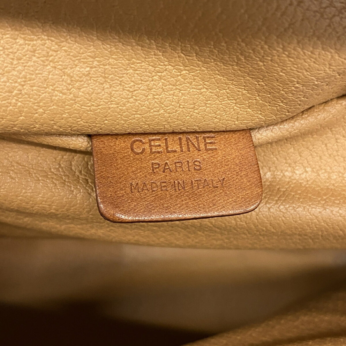 Celine Brown Pvc Vanity Bag (Pre-Owned)