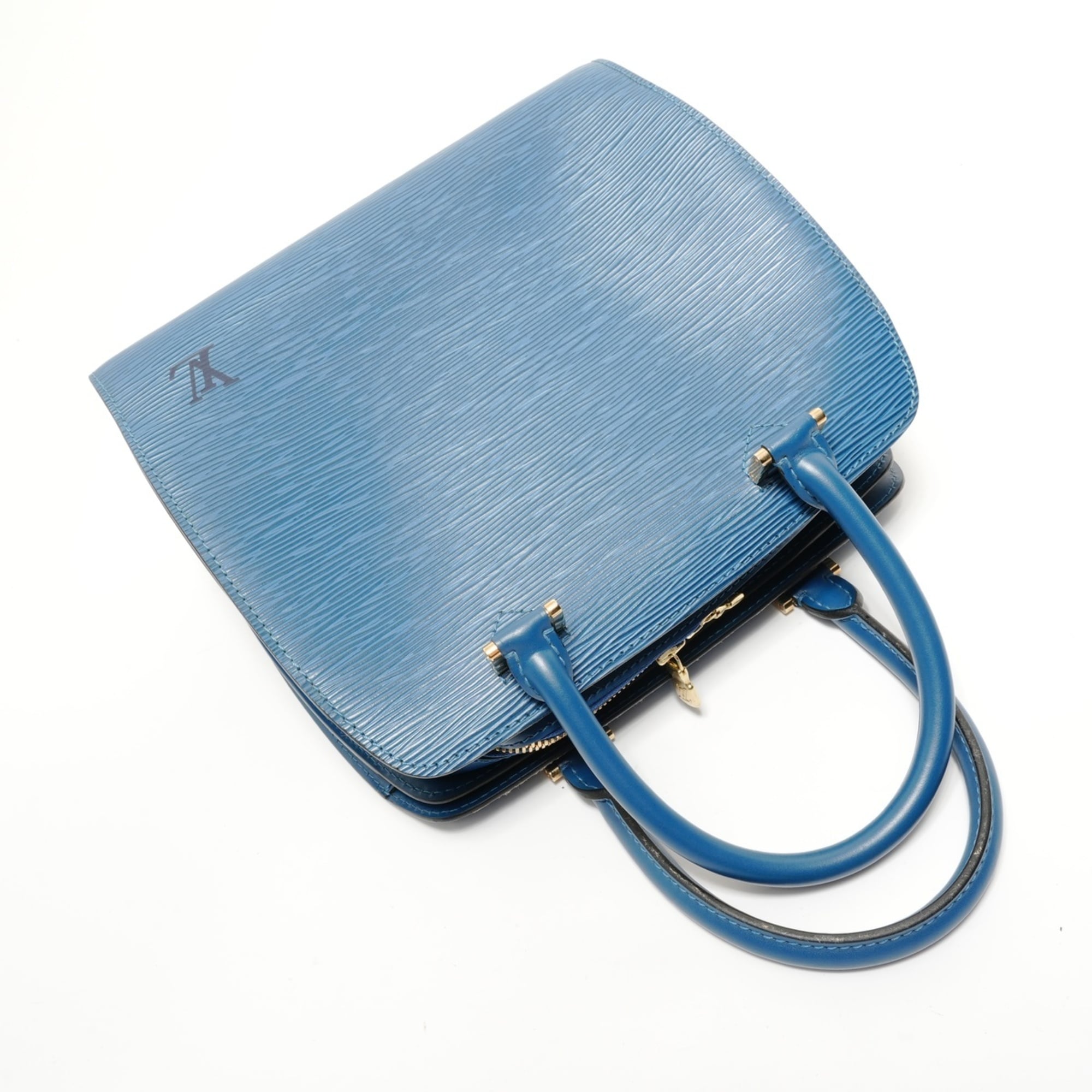 Louis Vuitton Blue Handbag (Pre-Owned)