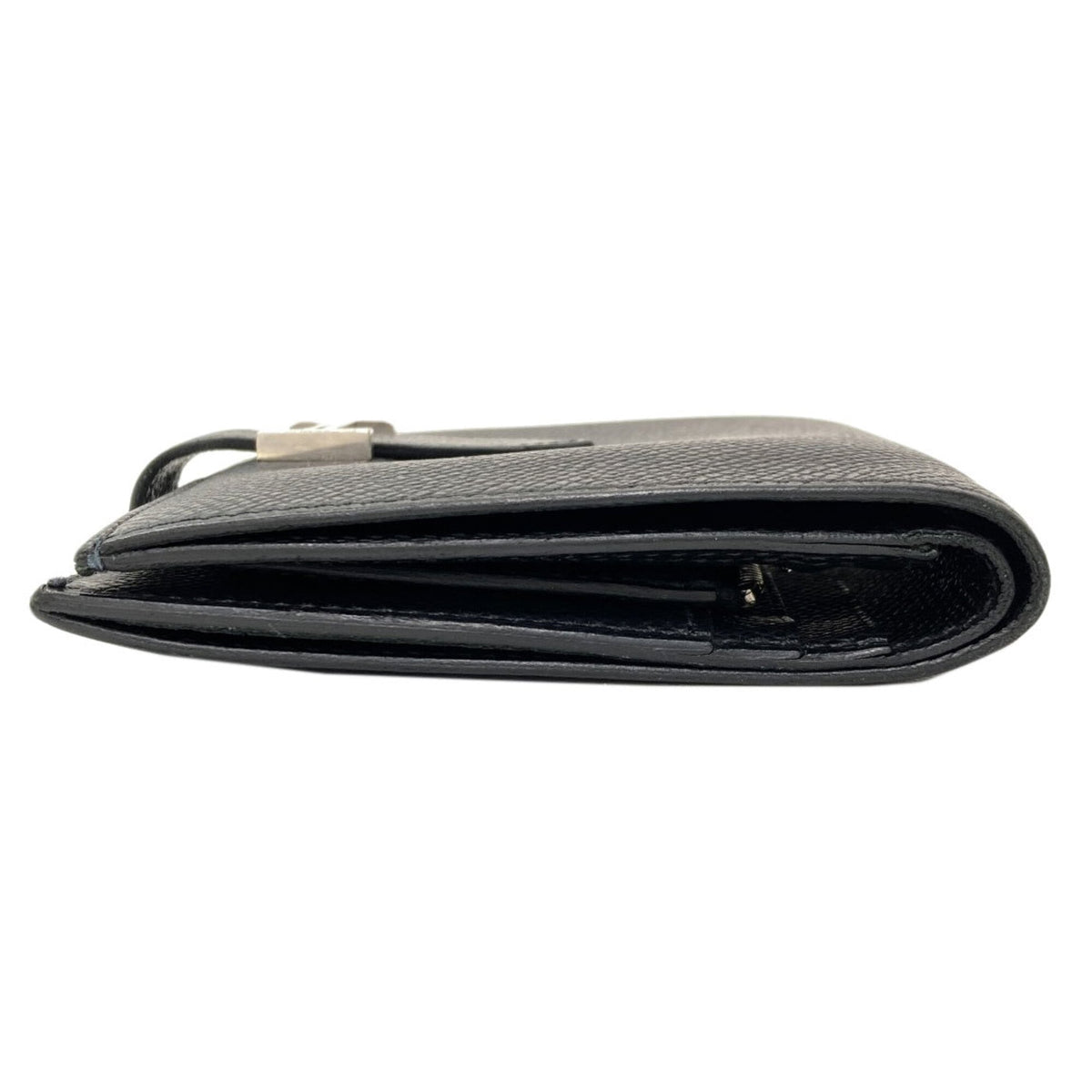 Hermes Black Epsom Leather Wallet (Bi-Fold) (Pre-Owned)