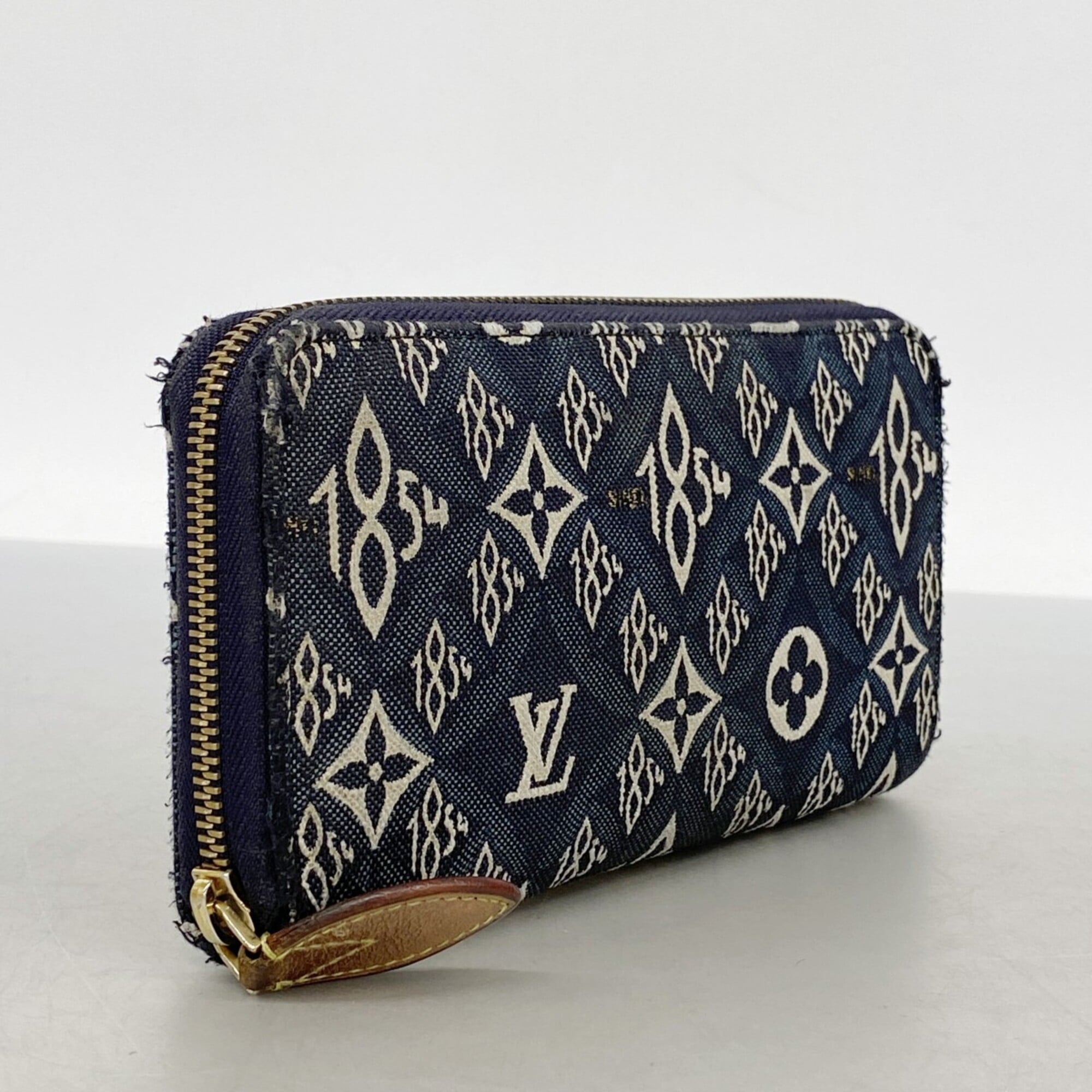 Louis Vuitton Blue Long Wallet (Bi-Fold) (Pre-Owned)